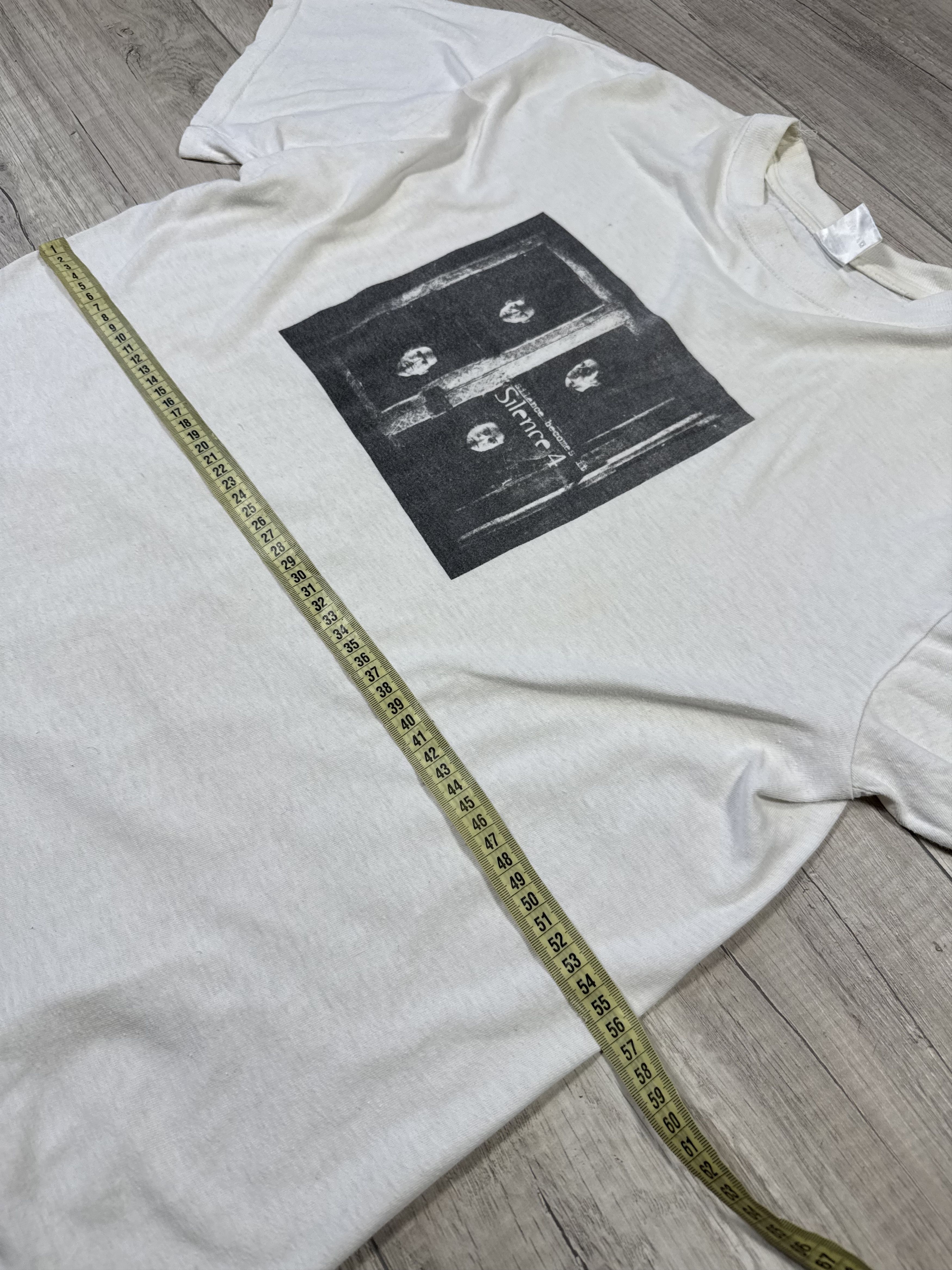 Band Tees Silence 4 Silence Becomes It Vintage 1998 Album Rock Tee Size US L / EU 52-54 / 3 - 11 Thumbnail