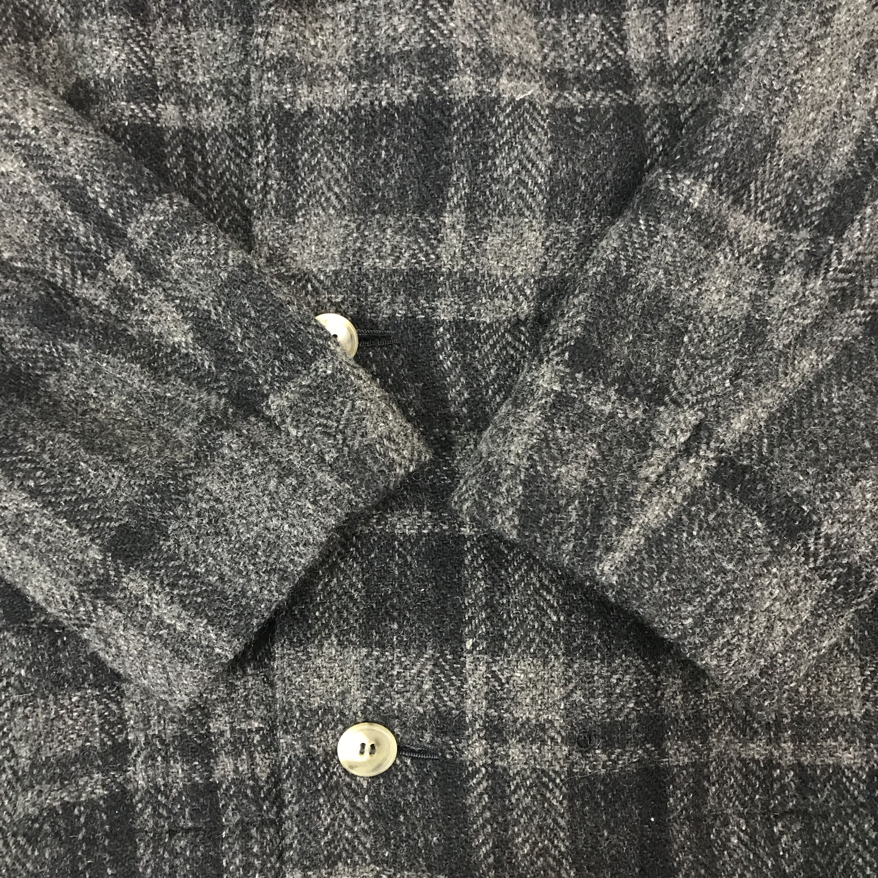 Y's Vintage 90s Y's By Yohji Yamamoto Wool oversized coat Jacket Size US M / EU 48-50 / 2 - 6 Thumbnail