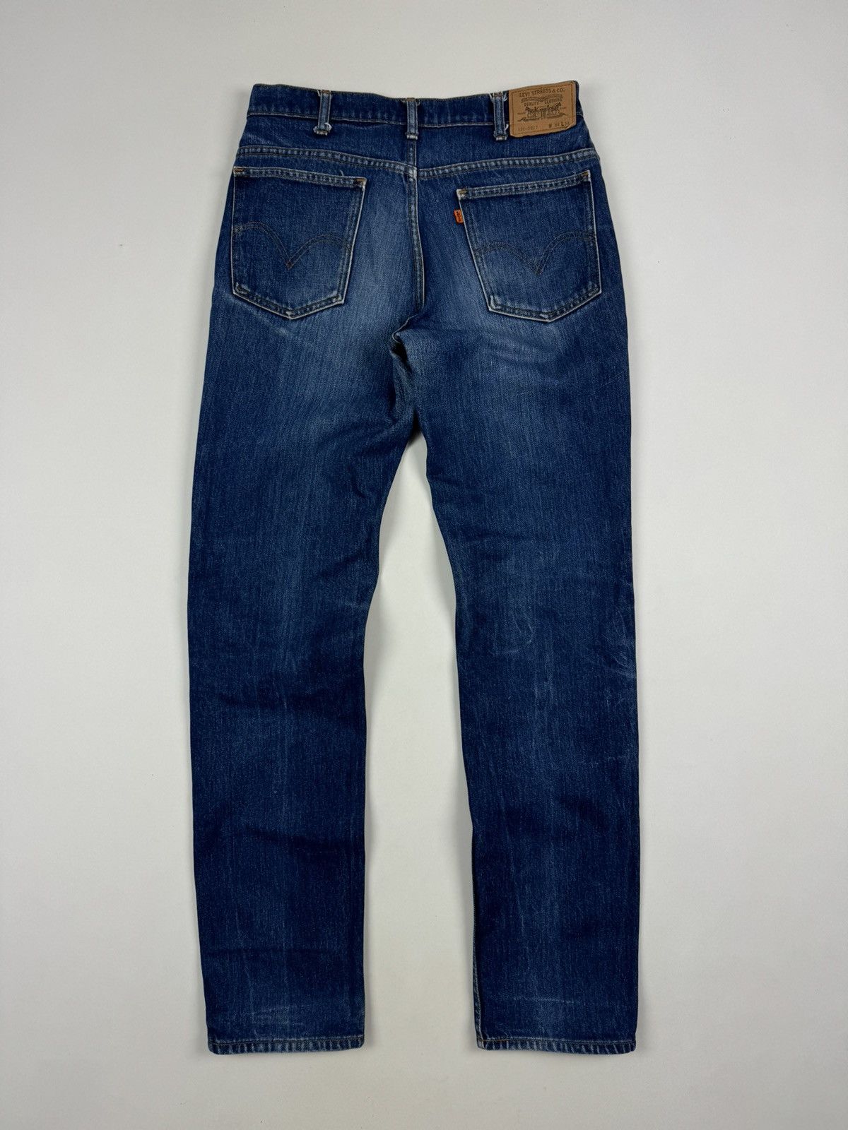 Levi's 80’s Vintage Levi’s 620-0217 Distressed Orange Tab Jeans Size US 34 / EU 50 - 13 Thumbnail