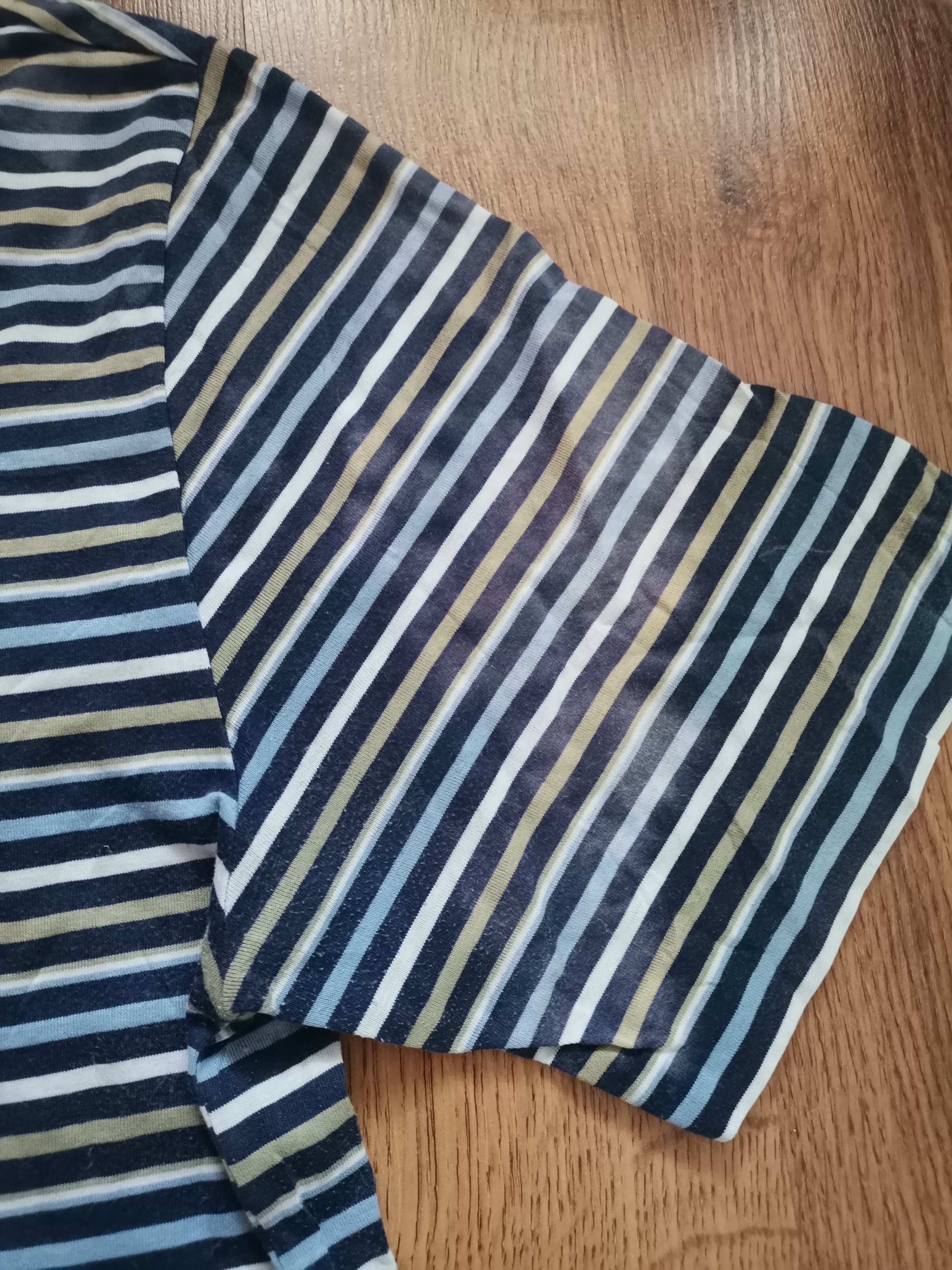 Sergio Tacchini Vintage Sergio Tacchini Striped Polo Size US M / EU 48-50 / 2 - 3 Thumbnail