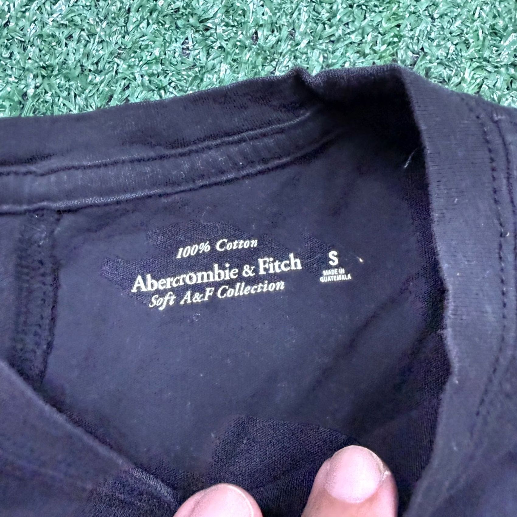 Abercrombie & Fitch Vintage Abercrombie Fitch Shirt Size S Black Short Sleeve Brooklyn Y2K Women's Size S / US 4 / IT 40 - 2 Thumbnail