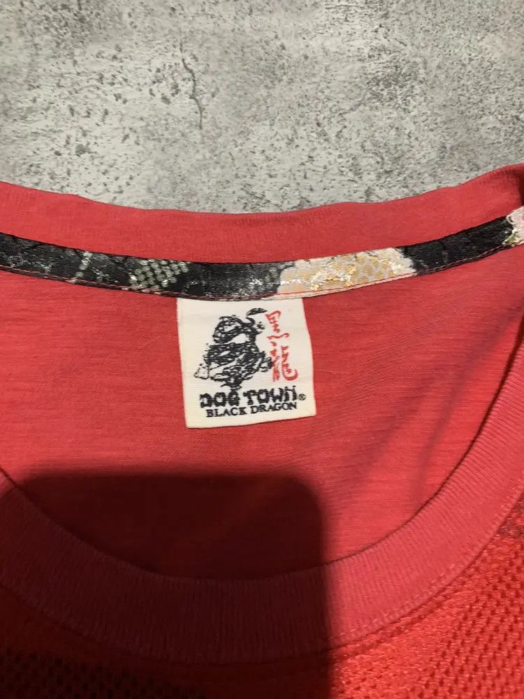 Dogtown Vtg 90s Dogtown black dragon mesh layer skateboard t shirt Size US XL / EU 56 / 4 - 12 Thumbnail