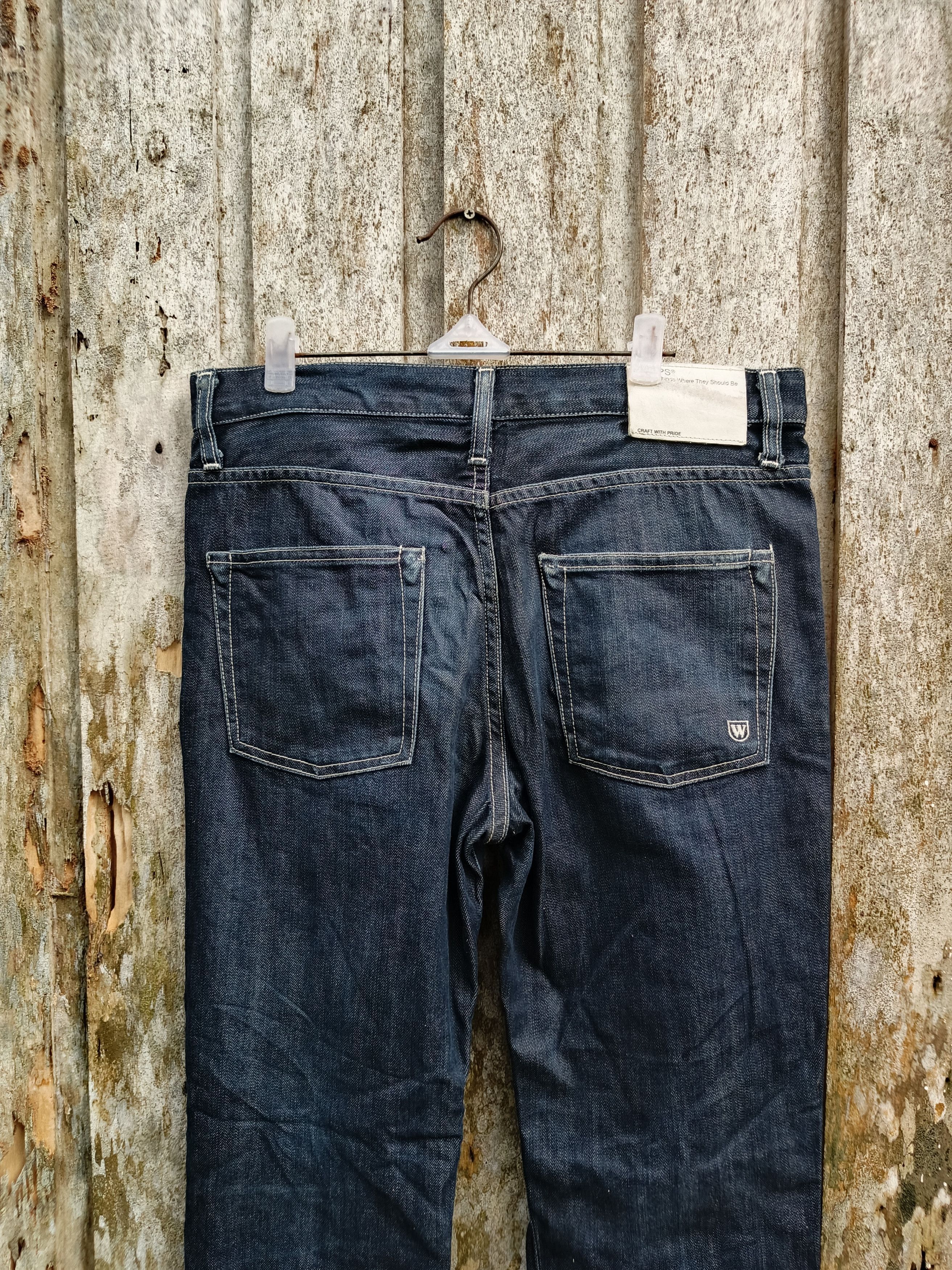 Wtaps Wtaps "Who dares Wins" Trousers denim raw pants Size US 33 - 6 Thumbnail