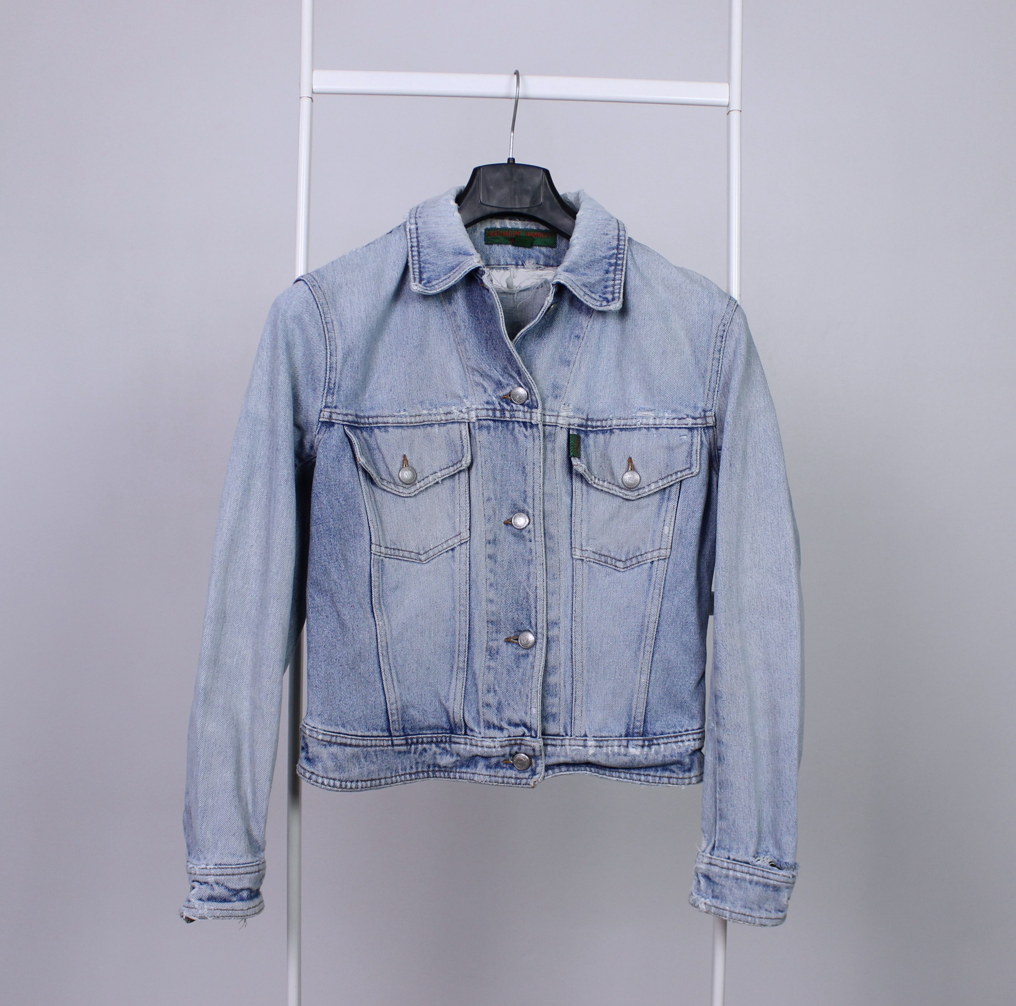 Katharine Hamnett London Katharine Hamnett London denim jacket women XS S blue Size S / US 4 / IT 40 - 1 Thumbnail