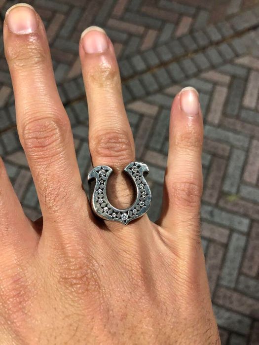Tenderloin DIAMOND 💎Horseshoe Ring | Grailed