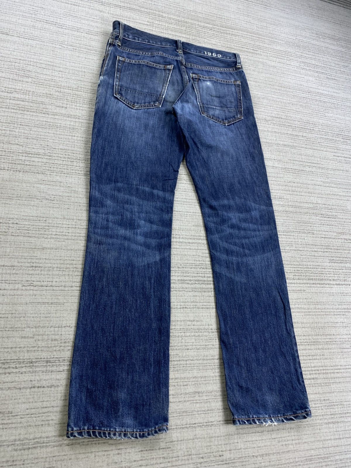 Gap × Japanese Brand × Vintage Vintage Gap 1969 Slim Fit Straight Denim Pants Size US 30 / EU 46 - 5 Thumbnail