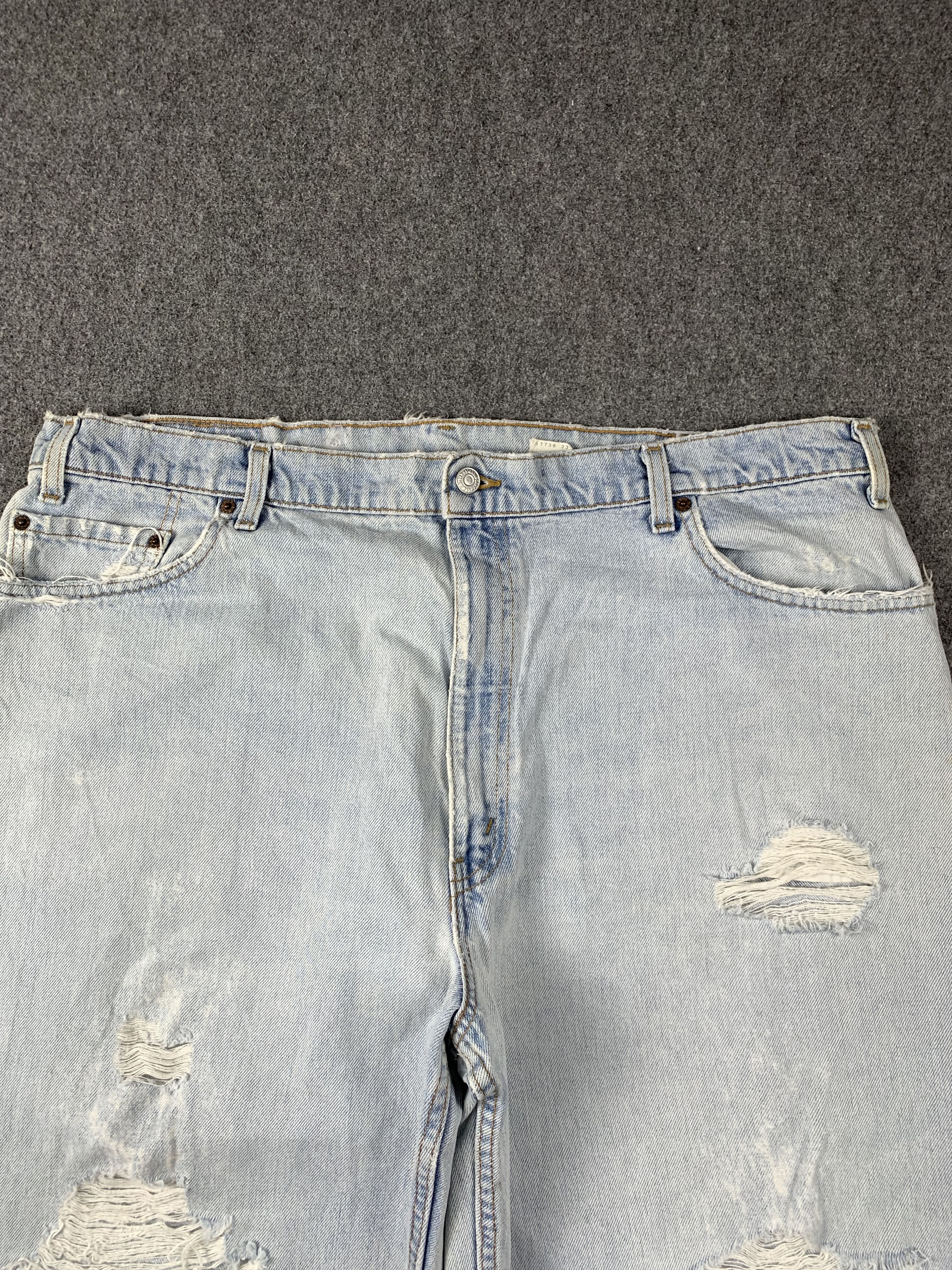 Levi's Vintage 90s Levis 560 Light Wash Jeans DP1995 Size US 40 / EU 56 - 2 Thumbnail