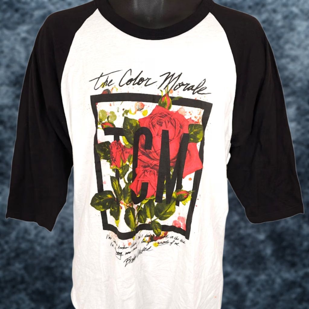 Tultex The Color Morale T Shirt Mens Size Medium Black Band Tee PMID Size US M / EU 48-50 / 2 - 1 Thumbnail