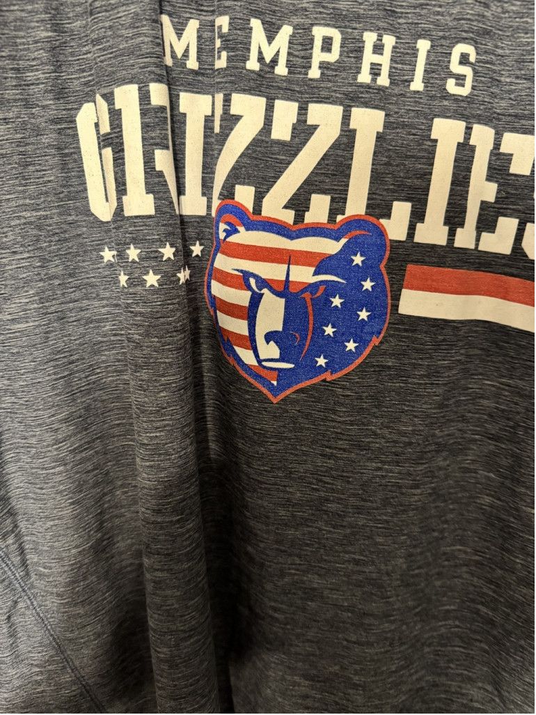 NBA Memphis Grizzlies Blue S/S Tee Fanatics Men's sz L Size US L / EU 52-54 / 3 - 3 Thumbnail