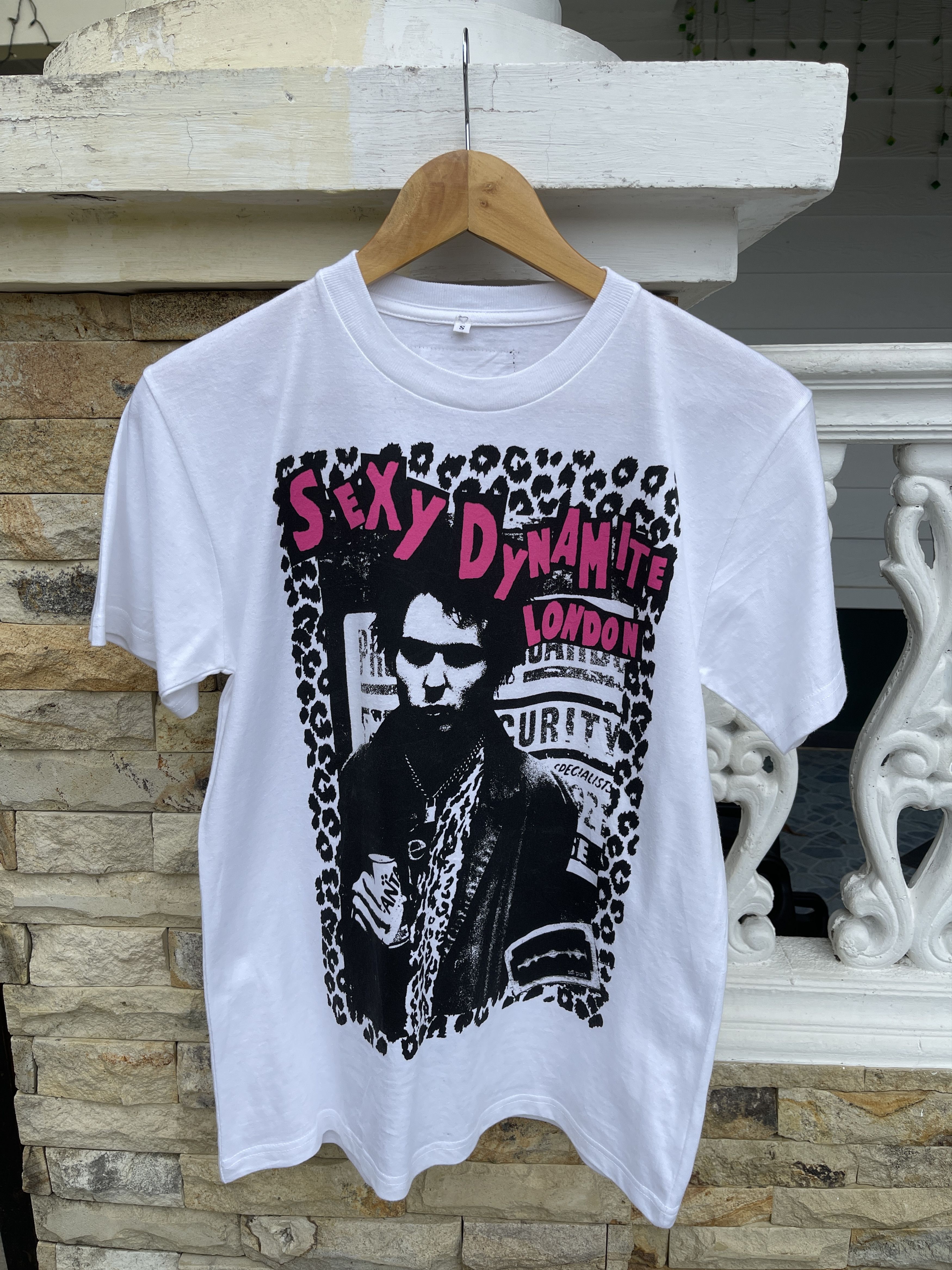 Band Tees LastDrop🔥Vtg Sexy Dynamite London Sid & Nancy Punk Rock Tee Size US S / EU 44-46 / 1 - 2 Thumbnail
