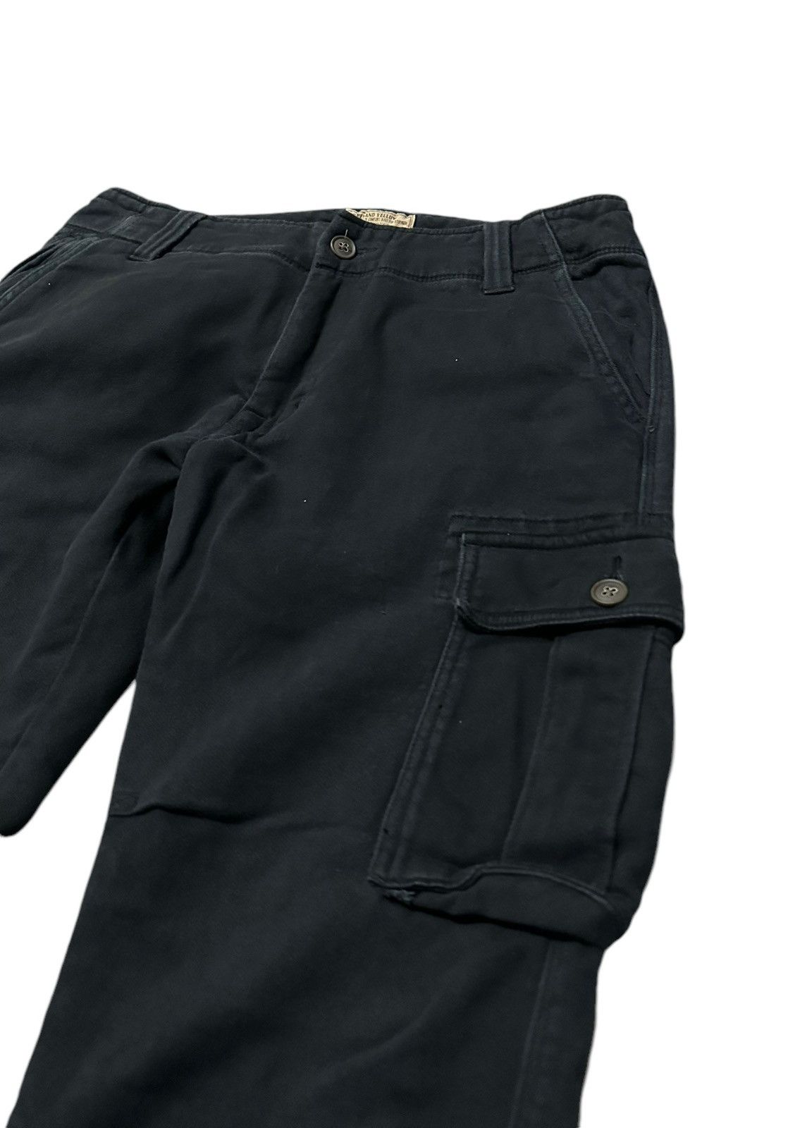 Japanese Brand Purple and yellow cargo pants Size US 32 / EU 48 - 2 Thumbnail