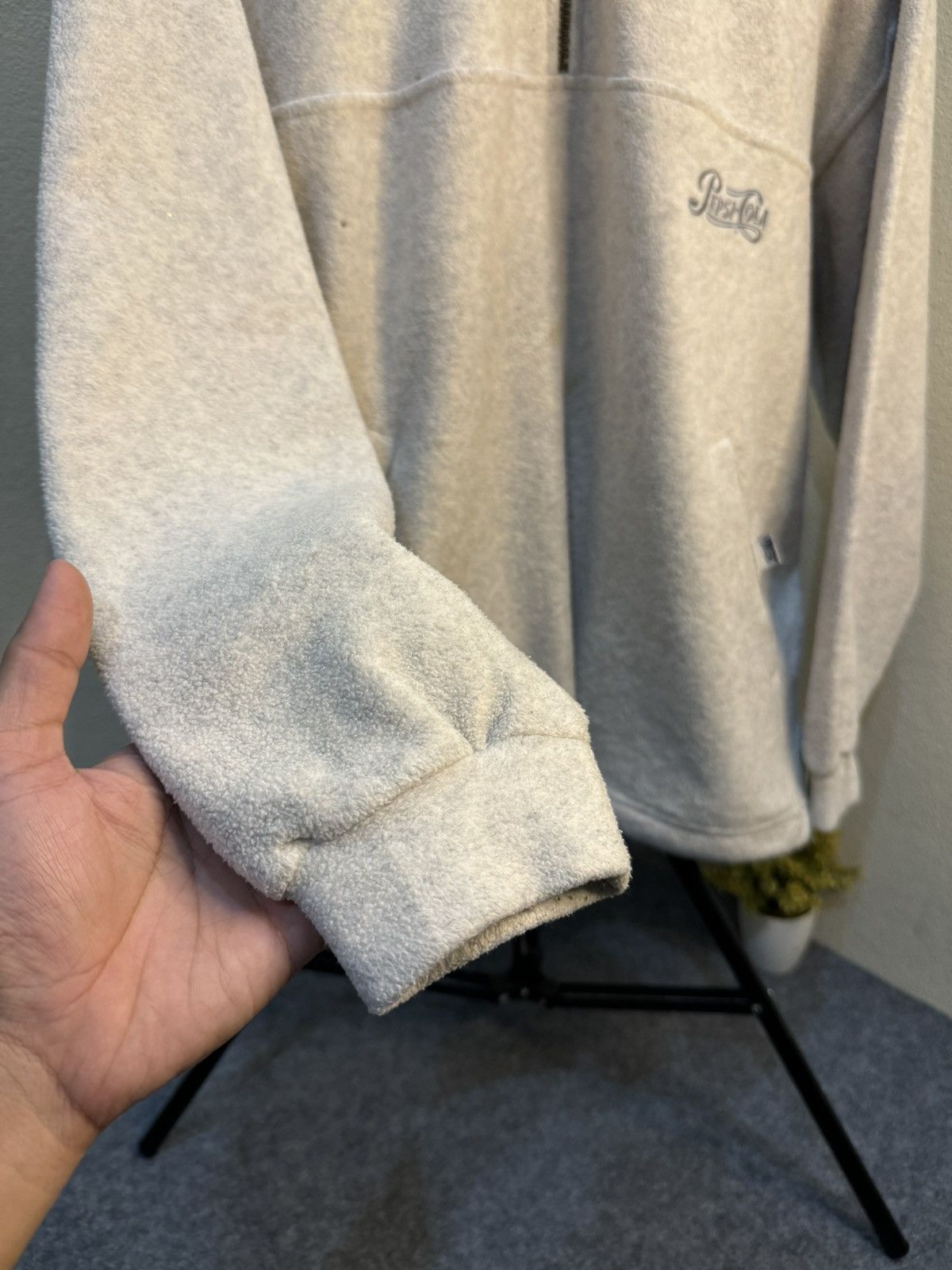 Vintage 🔥VINTAGE 🔥 PepsiCola Fleece Half Zipper Size US L / EU 52-54 / 3 - 8 Thumbnail
