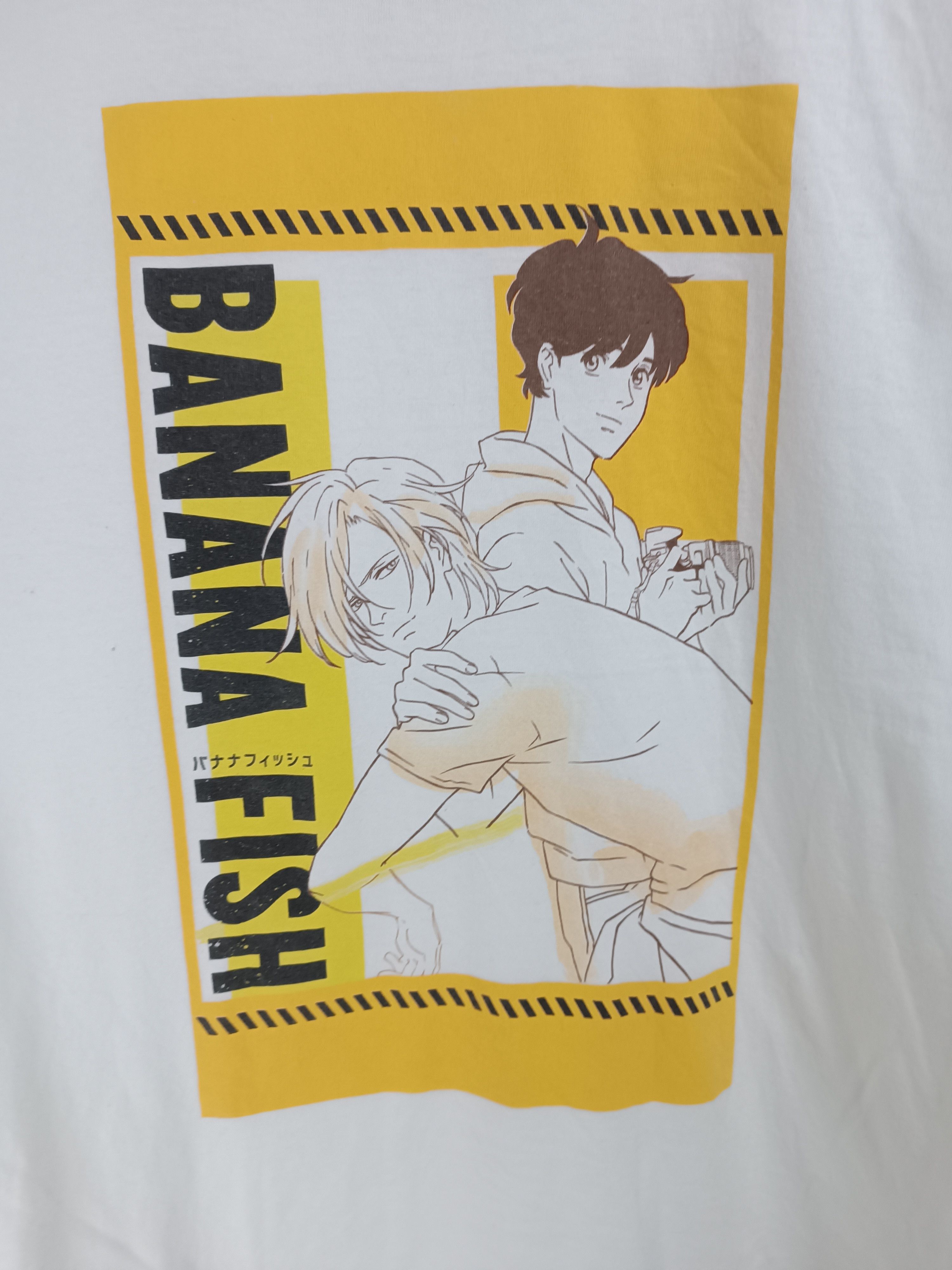 Anime VINTAGE BANANA FISH ANIME MANGA TEE yuri on ice sk8 91 days Size US M / EU 48-50 / 2 - 10 Thumbnail