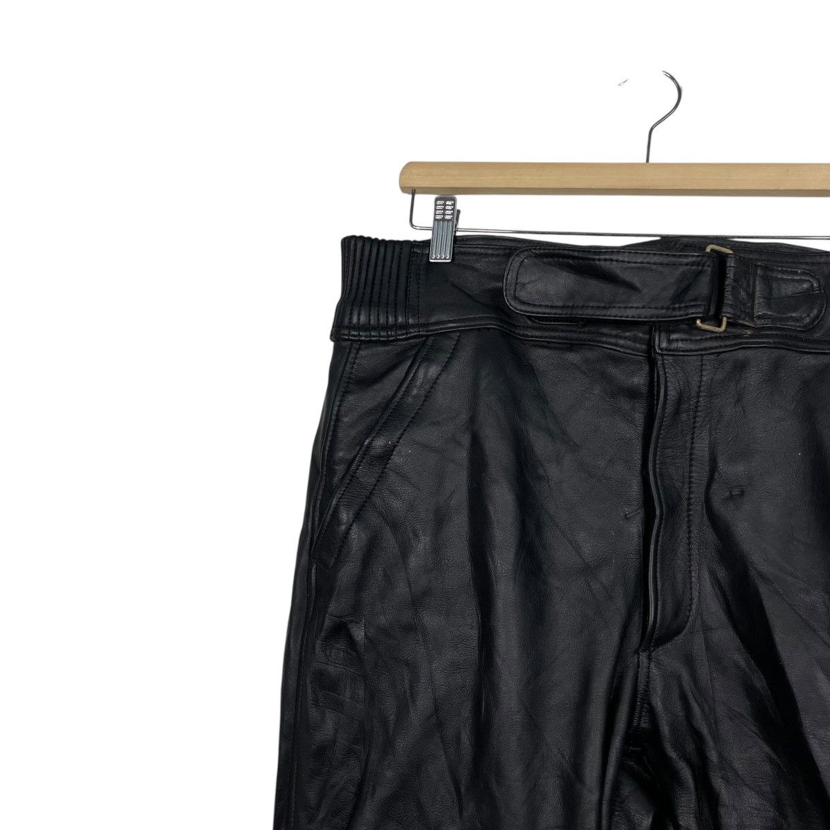 Japanese Brand Corin Motors Motorcycle CE Armored Leather Pant Size US 34 / EU 50 - 6 Thumbnail