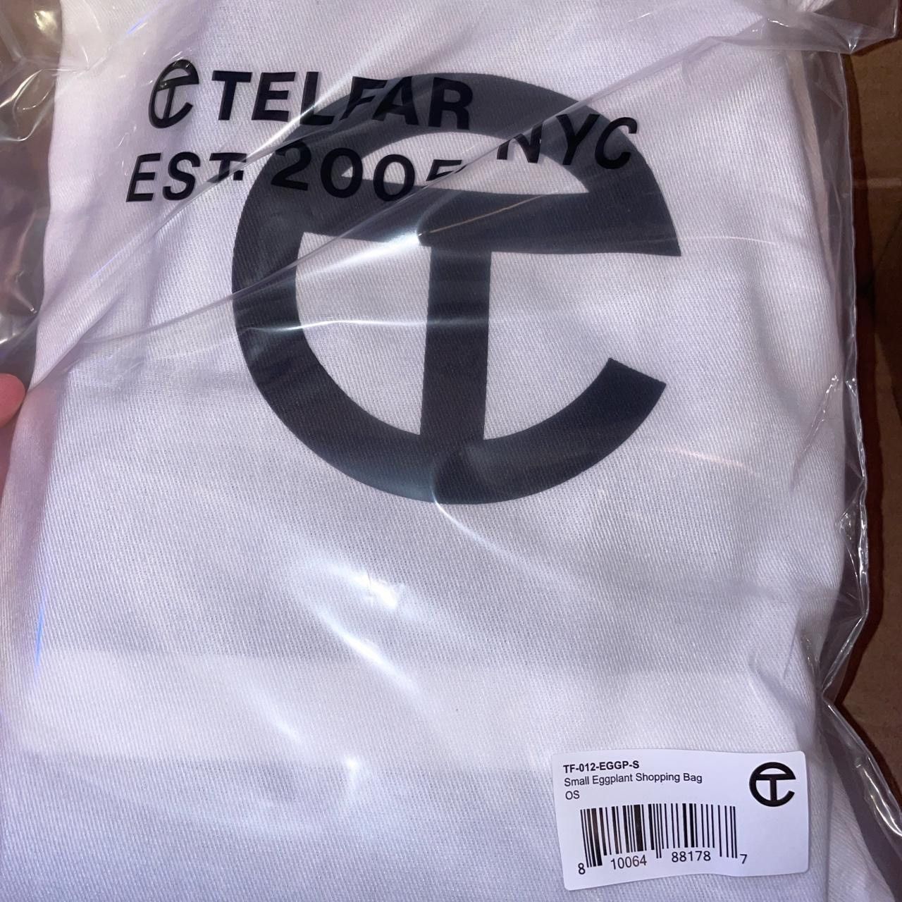 Telfar BRAND NEW Small Eggplant Purple Telfar Shopping Bag Size ONE SIZE - 4 Thumbnail