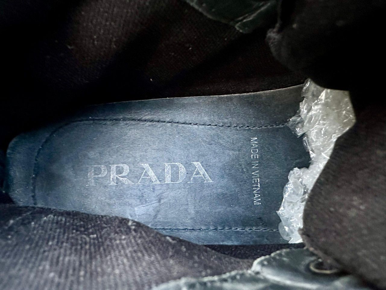 Prada Authentic Prada Stratus High-Top Lace Up Men Sneakers Size US 8 / EU 41 - 9 Thumbnail