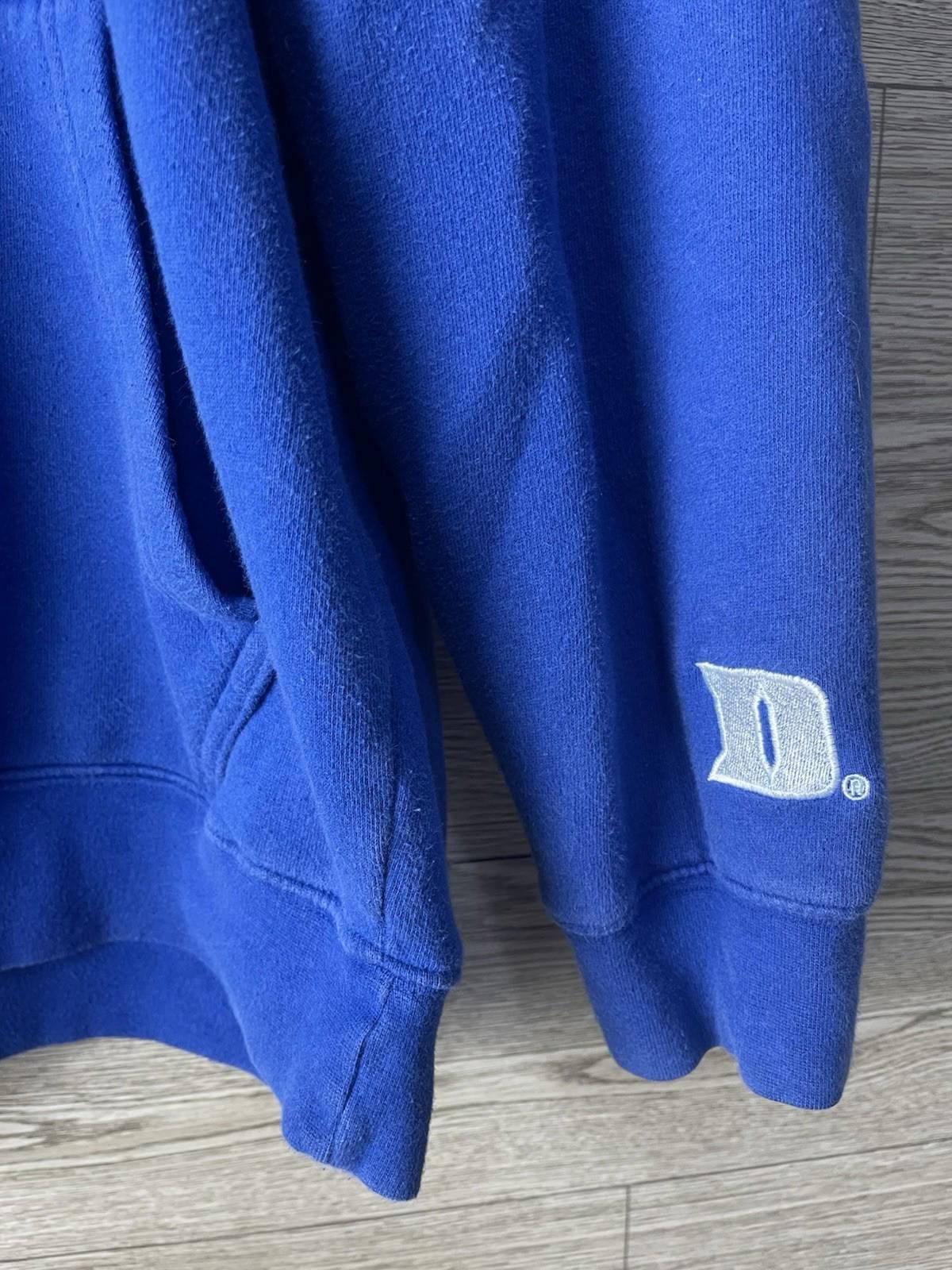 Other Y2K Duke Blue Devils Hoodie XL Sewn Logo E5 Brand Size ONE SIZE - 4 Thumbnail