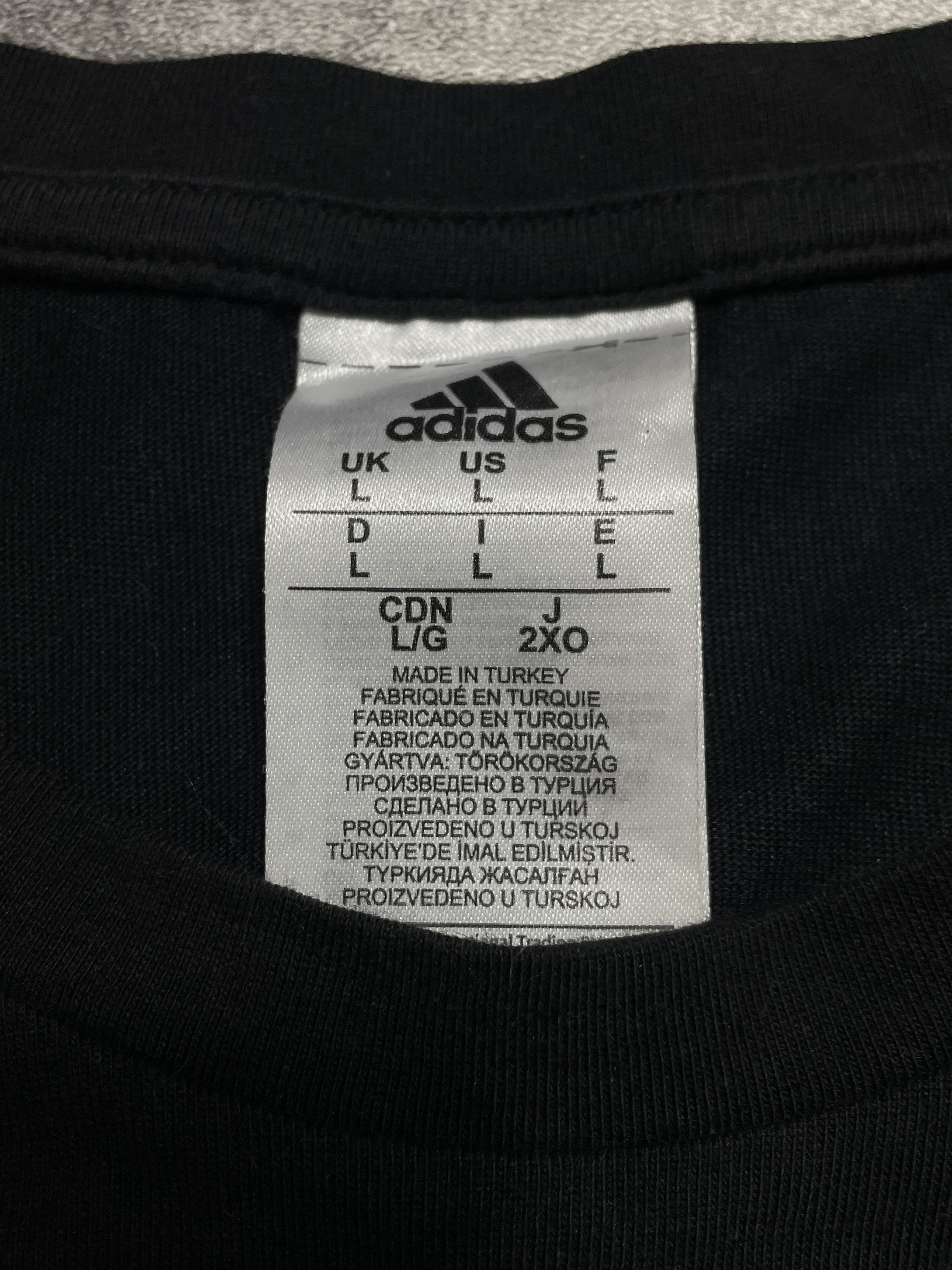Adidas × Vintage Adidas London T-Shirt Big Logo Spellout Hype Streetwear Size US L / EU 52-54 / 3 - 4 Thumbnail