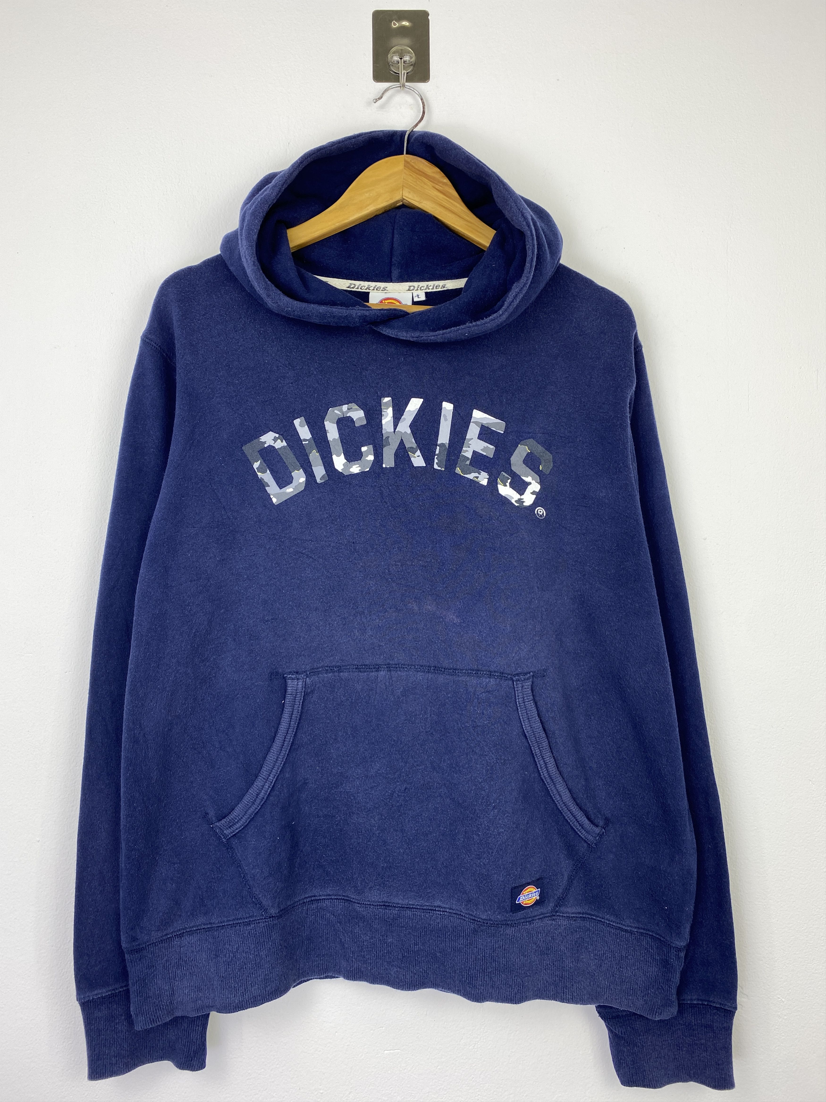 Dickies Vintage Dickies Camo Logo Pullover Hoodie BP0037 Size US L / EU 52-54 / 3 - 1 Thumbnail