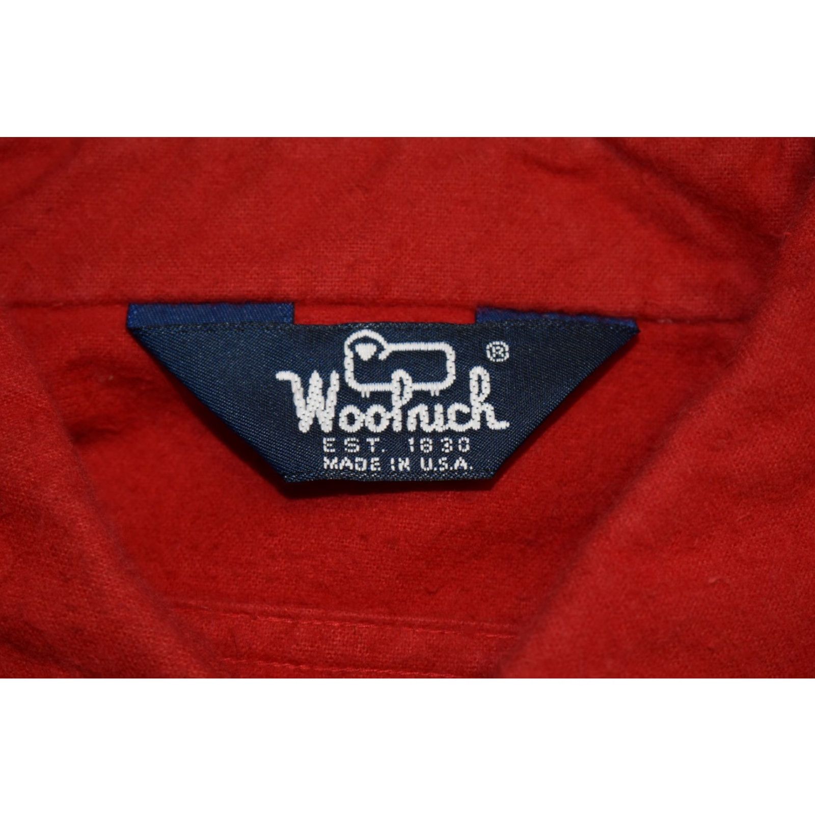 Vintage VINTAGE Woolrich Shirt Button-Up Long Sleeve Men's Large XL Red USA Size US L / EU 52-54 / 3 - 3 Thumbnail