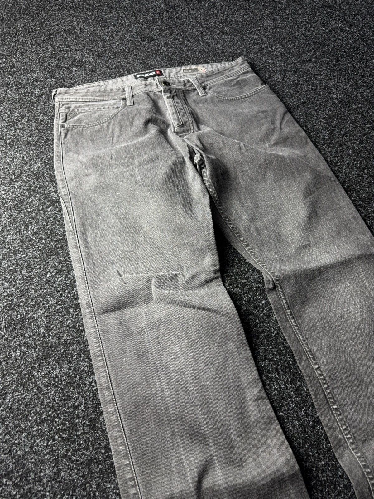 Quiksilver Crazy Vintage Quiksilver Custom Baggy Faded Denim pants Y2K Size US 36 / EU 52 - 3 Thumbnail