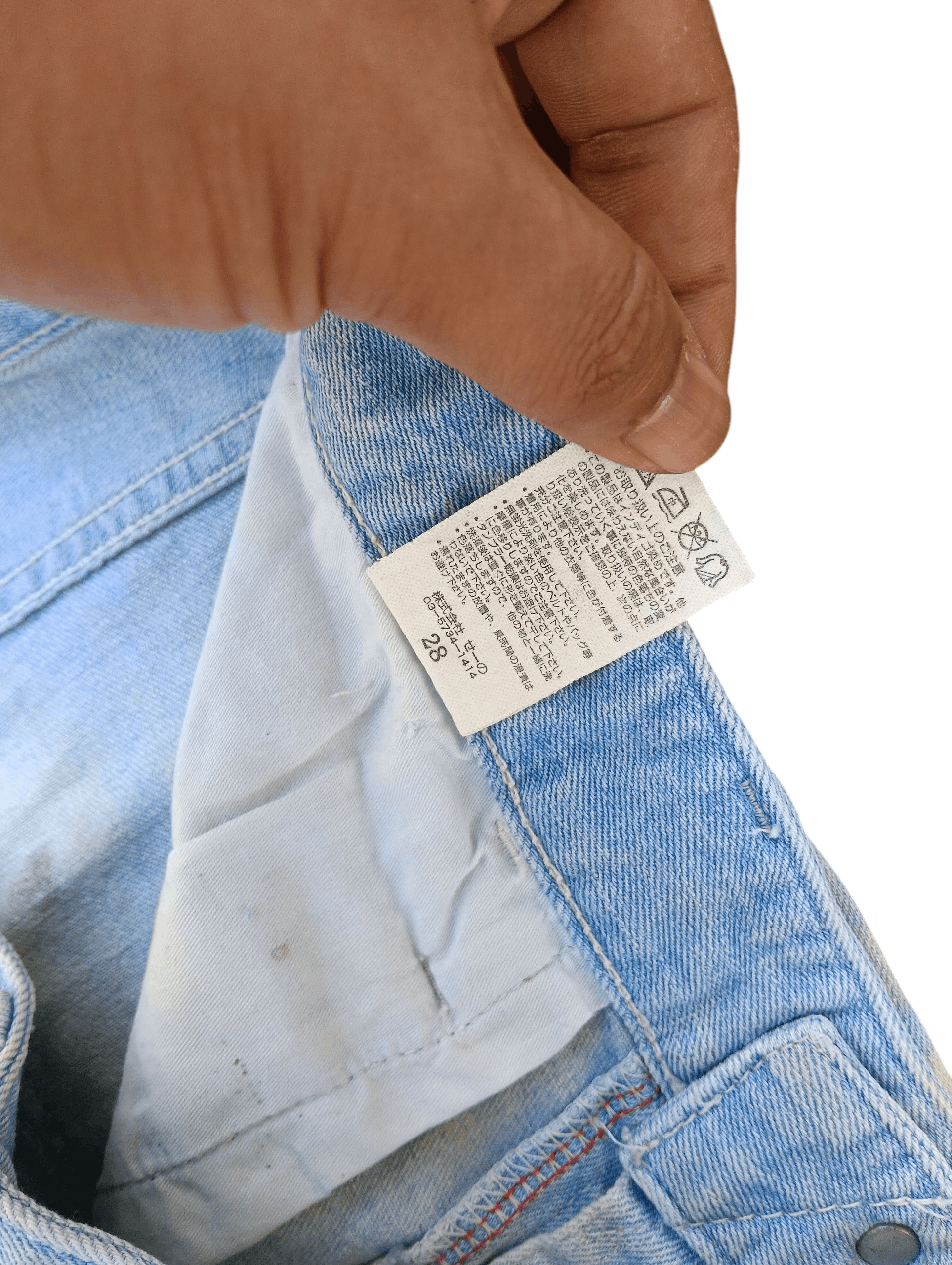 Vanquish Skinny Japanese Brand Vanquish Whiskers Faded Jeans E249 Size US 30 / EU 46 - 14 Thumbnail