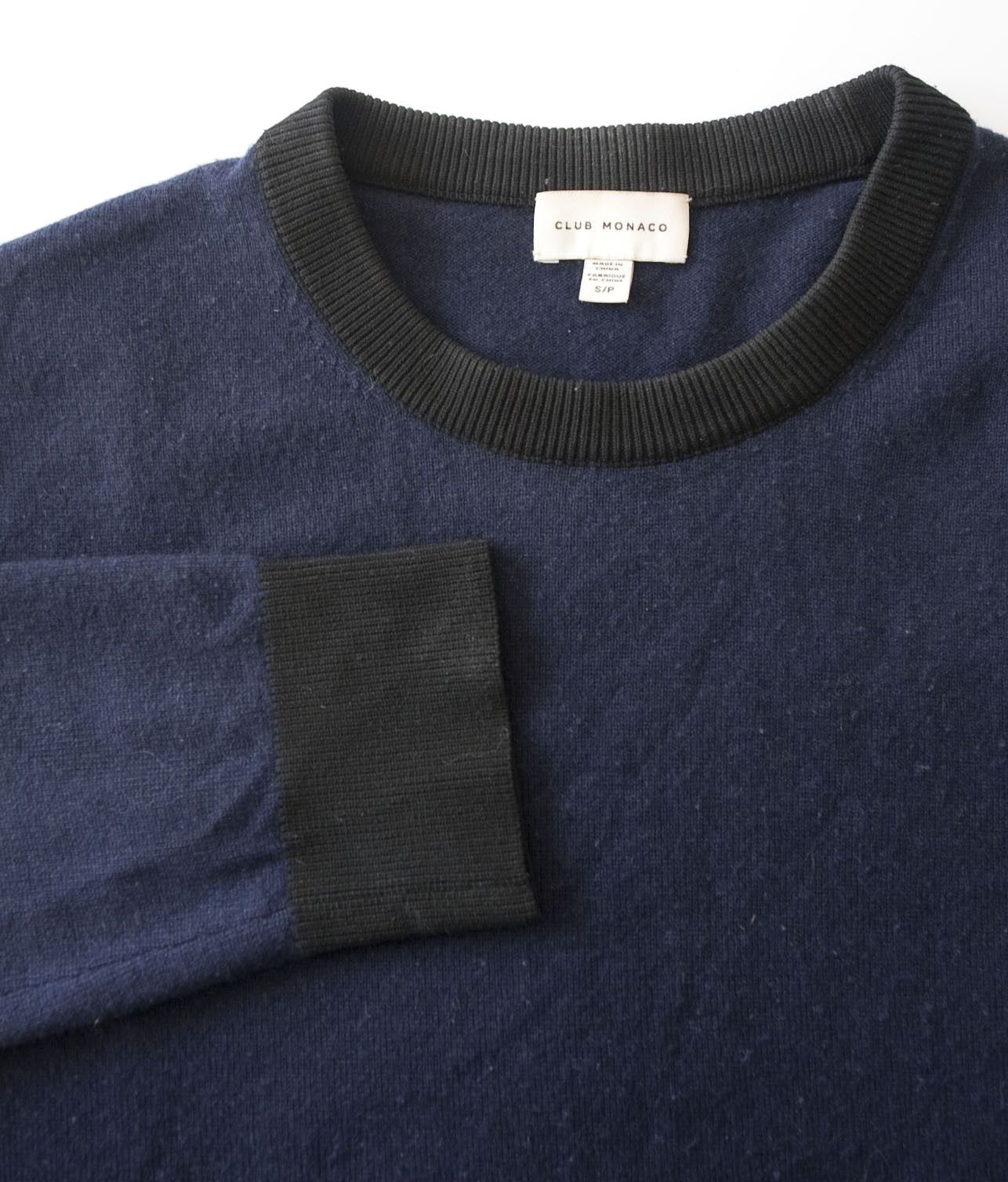 Club Monaco Club Monaco Sweater Wool Blend Size S Dark Blue Size US S / EU 44-46 / 1 - 4 Thumbnail