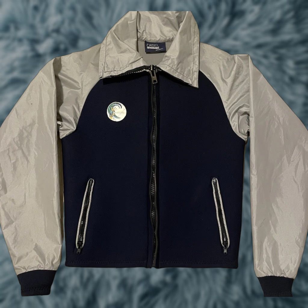 Quiksilver VINTAGE O’Neill Neoprene Hybrid Surf Jacket XS Blue 80sOP Ocean Pacific Billabong Quiksilver Men Jacket Men XS Blue 80s Surf Jacket Vintage Size US XS / EU 42 / 0 - 1 Thumbnail