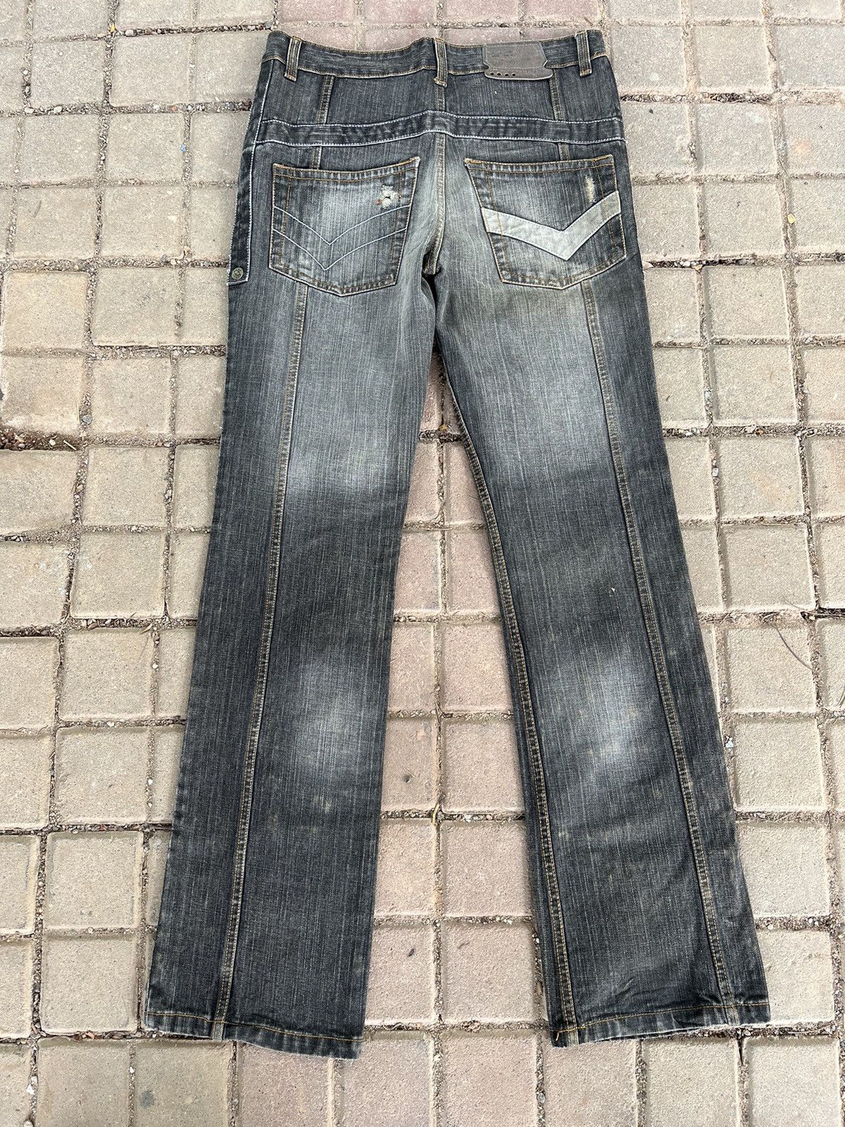 If Six Was Nine × Japanese Brand × Vintage Crazywash Okaz Denim Size US 32 / EU 48 - 16 Thumbnail