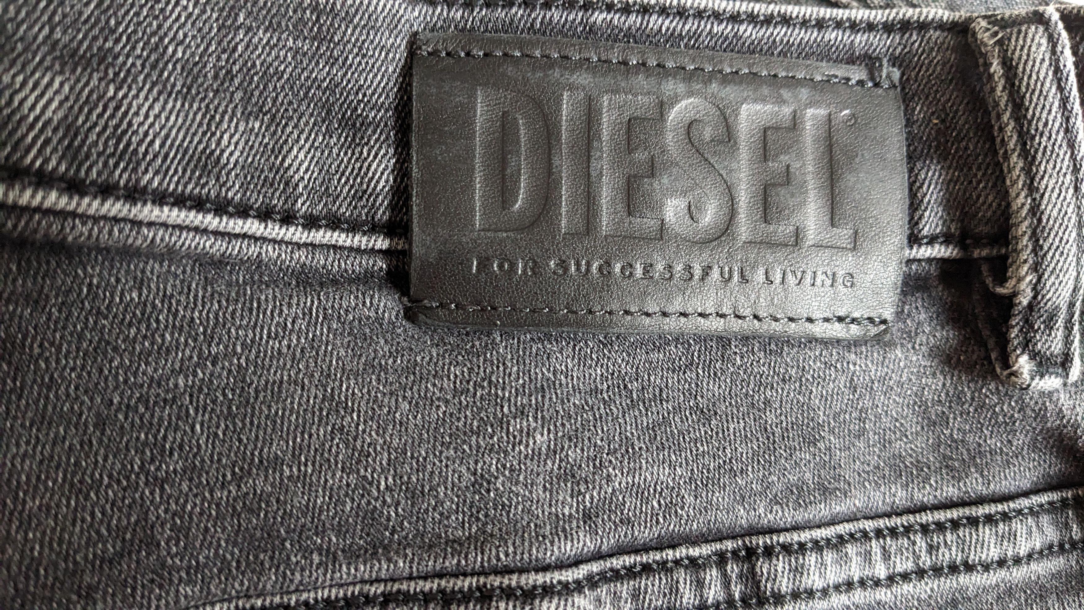 Diesel Diesel D-Amny X Skinny Jeans – W29 L30 – Black Washed Denim Size 30" / US 8 / IT 44 - 12 Thumbnail