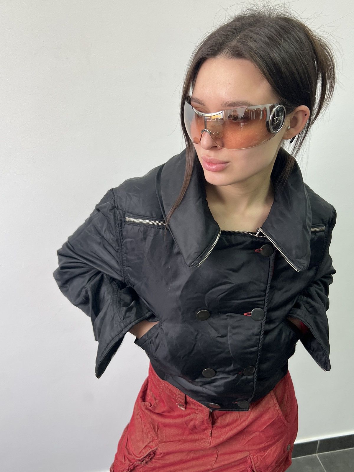 CLOSED × Marithe + Francois Girbaud Marithe Francois Girbaud reversible avant garde jacket Size L / US 10 / IT 46 - 1 Thumbnail