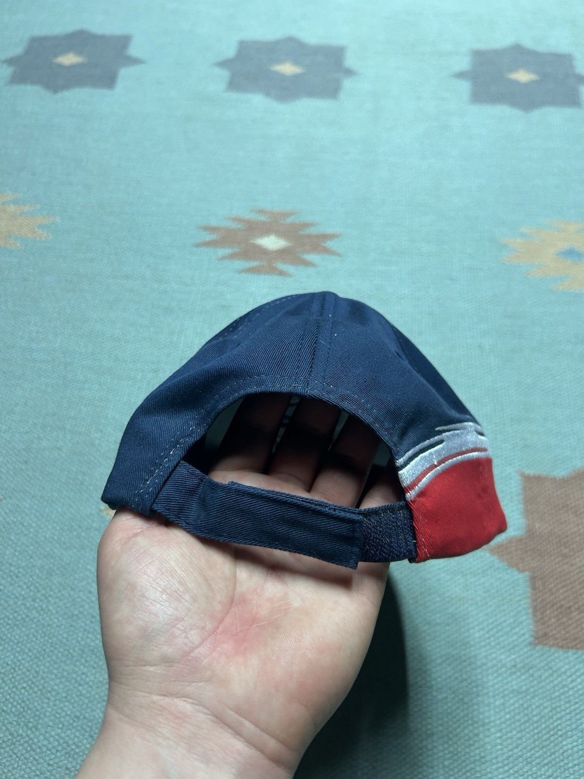 Vintage Vtg hat Gladwin area hockey association Michigan swirl wave Size ONE SIZE - 5 Thumbnail