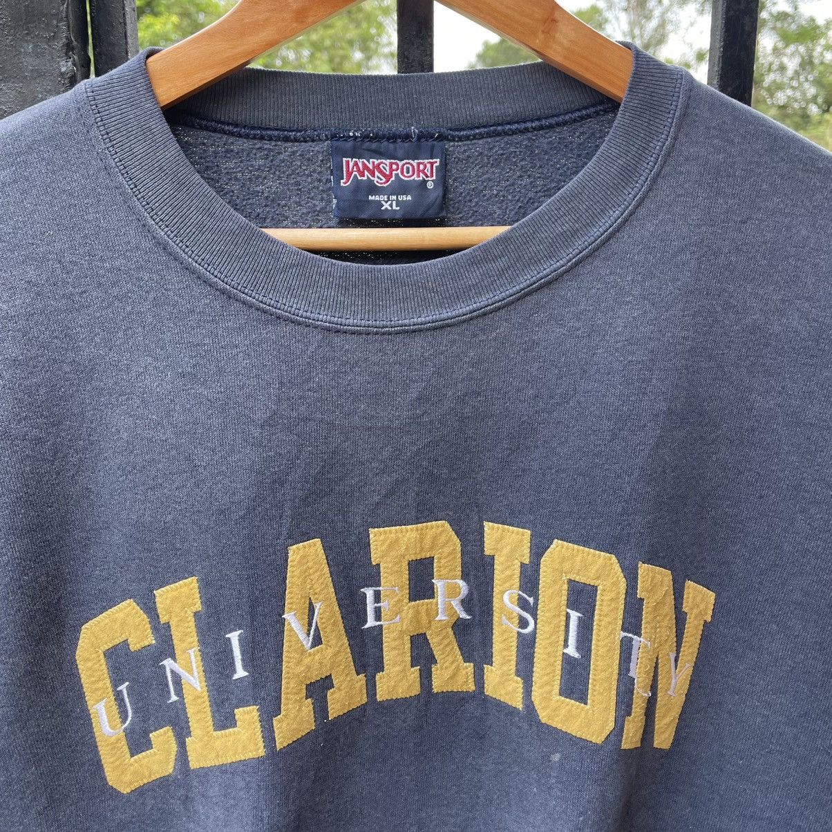 Jansport 🔥Vintage 90s Jansport University Clarion Jumper Sweatshirts Size US XL / EU 56 / 4 - 6 Thumbnail