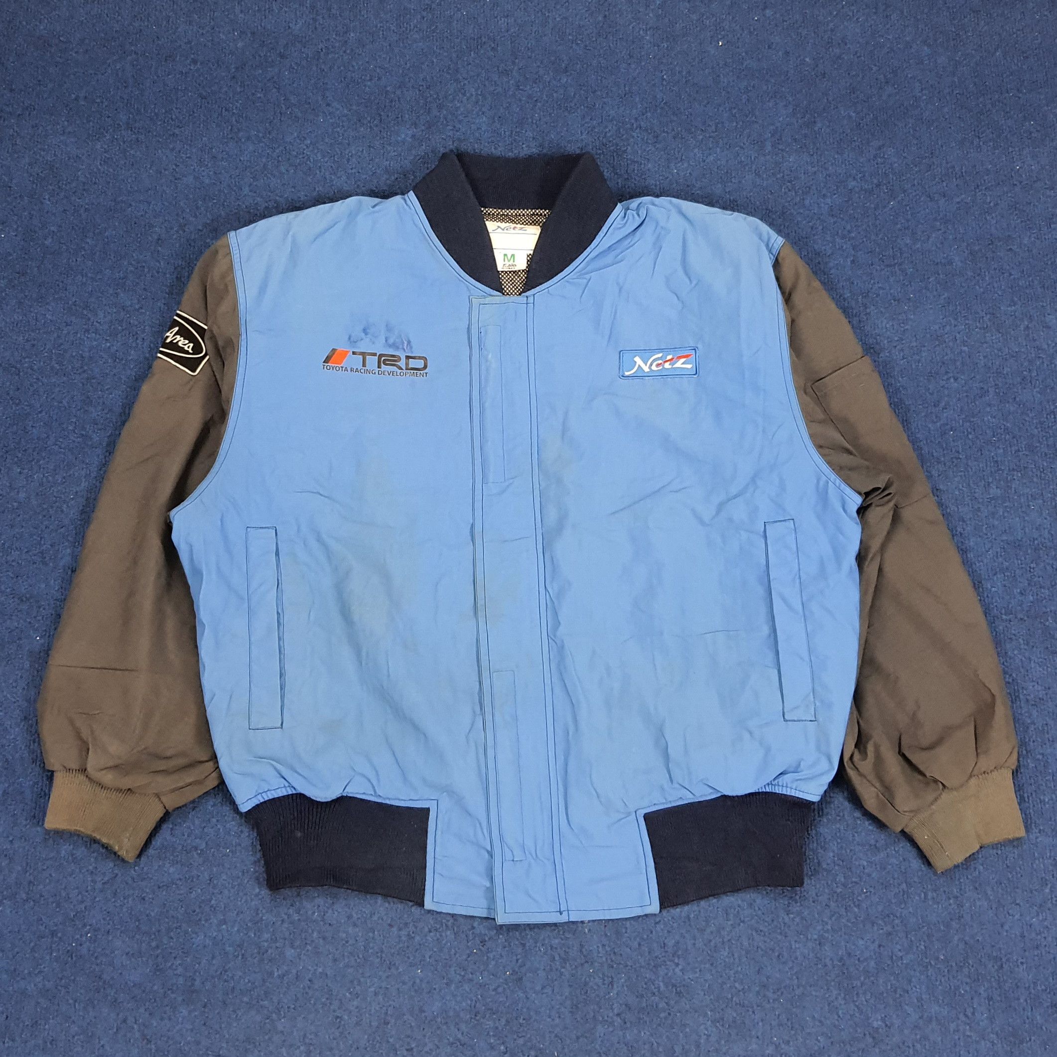 Japanese Brand × Vintage Vintage TRD Toyota Racing Custom Motorsports Bomber Jacket Size US XL / EU 56 / 4 - 3 Thumbnail