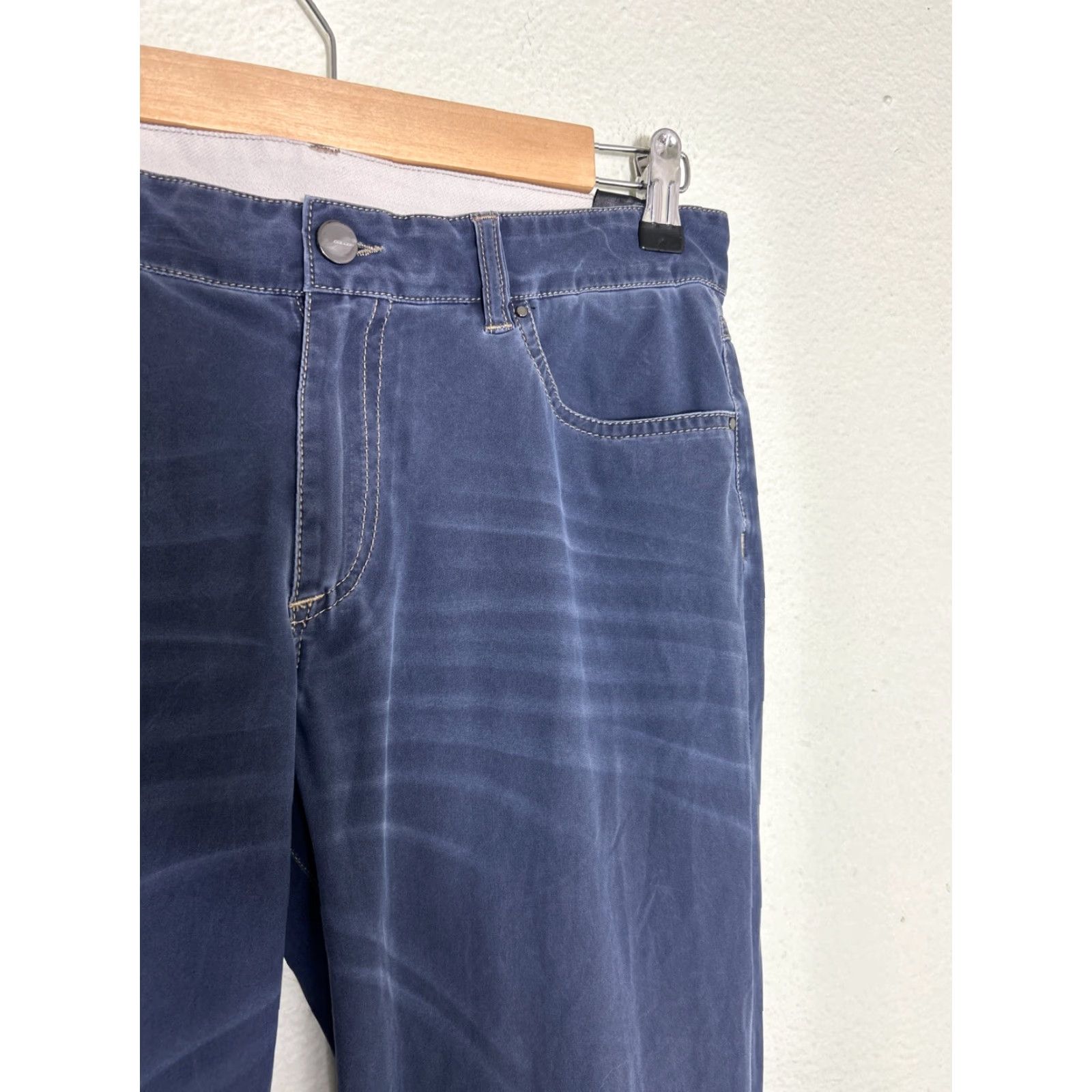 4SDESIGNS ROBERTO RICCI DESIGNS Blue Polyamide Elastane Pants Mens 42 Regular 30x31 Chino Color Blue 30 Inseam 31in Mens Size US 42 / EU 58 - 5 Thumbnail