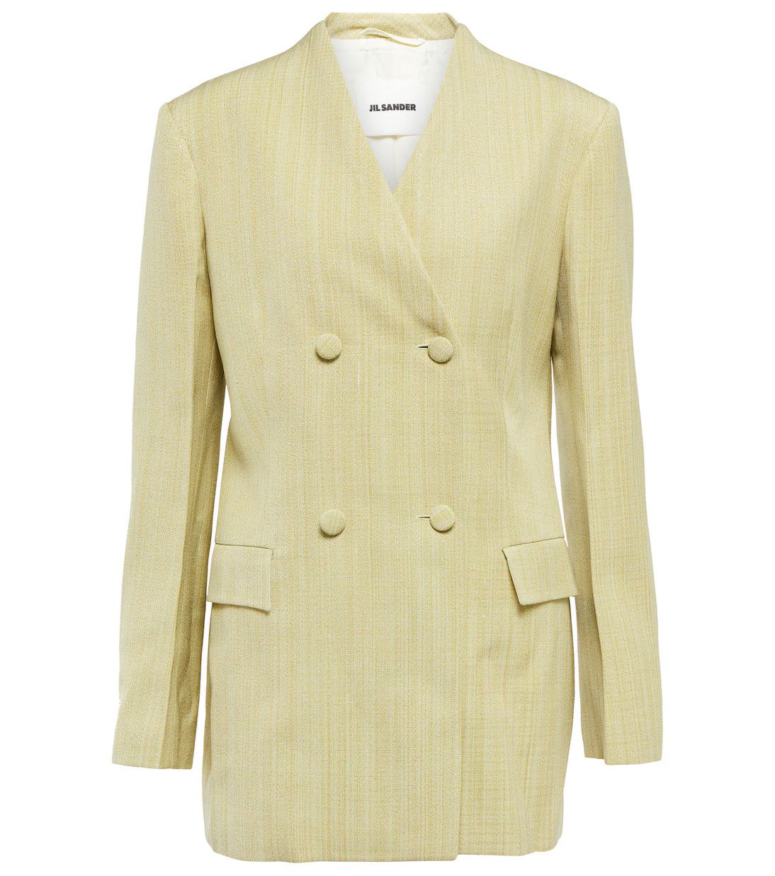 Jil Sander o1y0925 Blazer in Light Green Size XS / US 0-2 / IT 36-38 - 1 Thumbnail
