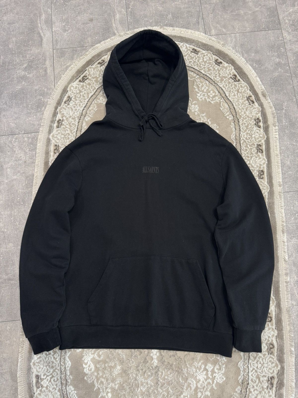 Allsaints Allsaints Hoodie Zip Black Hooded Mens Size S Size US S / EU 44-46 / 1 - 1 Thumbnail