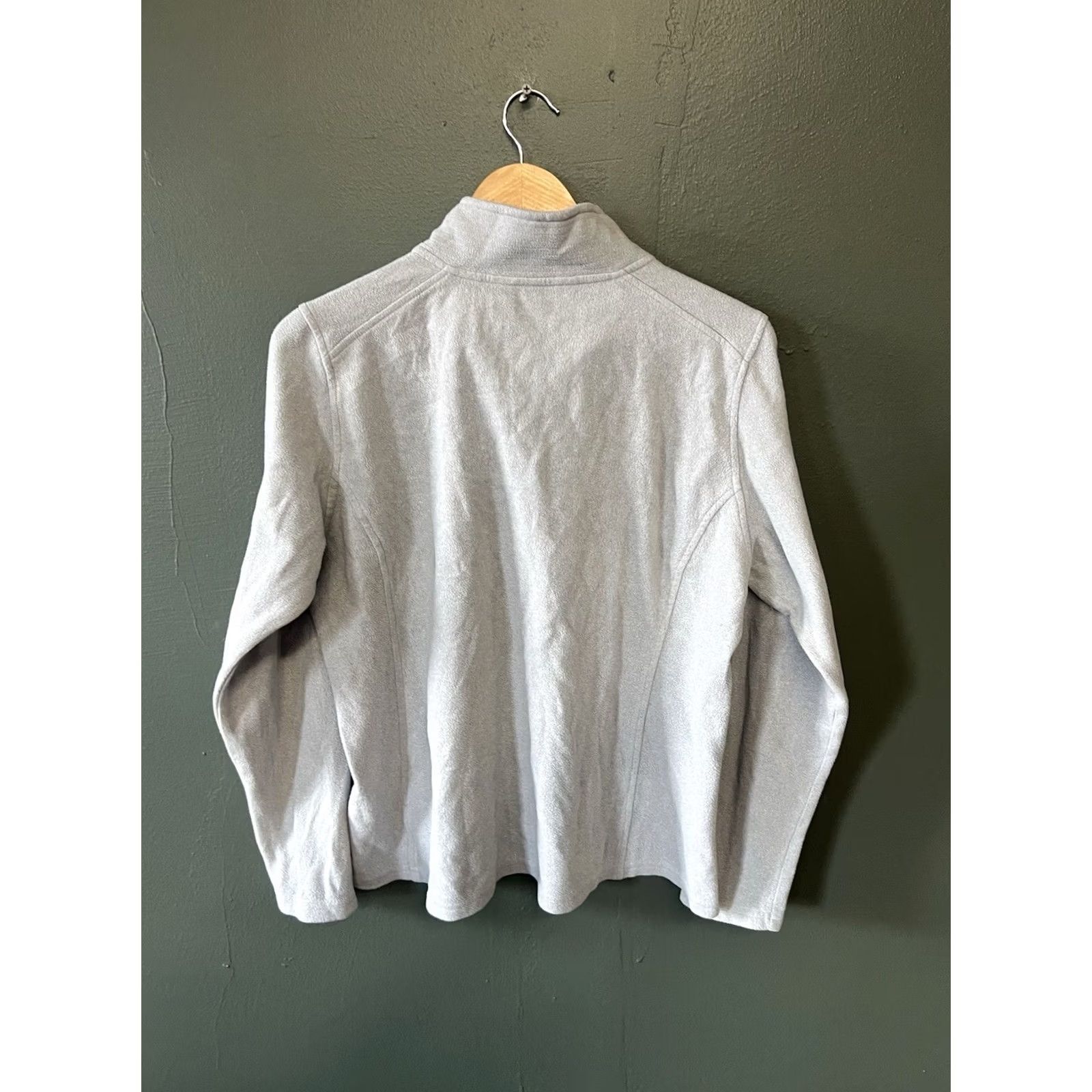 The North Face The North Face Womens Gray 1/4 Zip Fleece Pullover Sweater XL Size Gray 1/4 Zip Pullover Womens Sweatshirt Size XL / US 12-14 / IT 48-50 - 2 Thumbnail