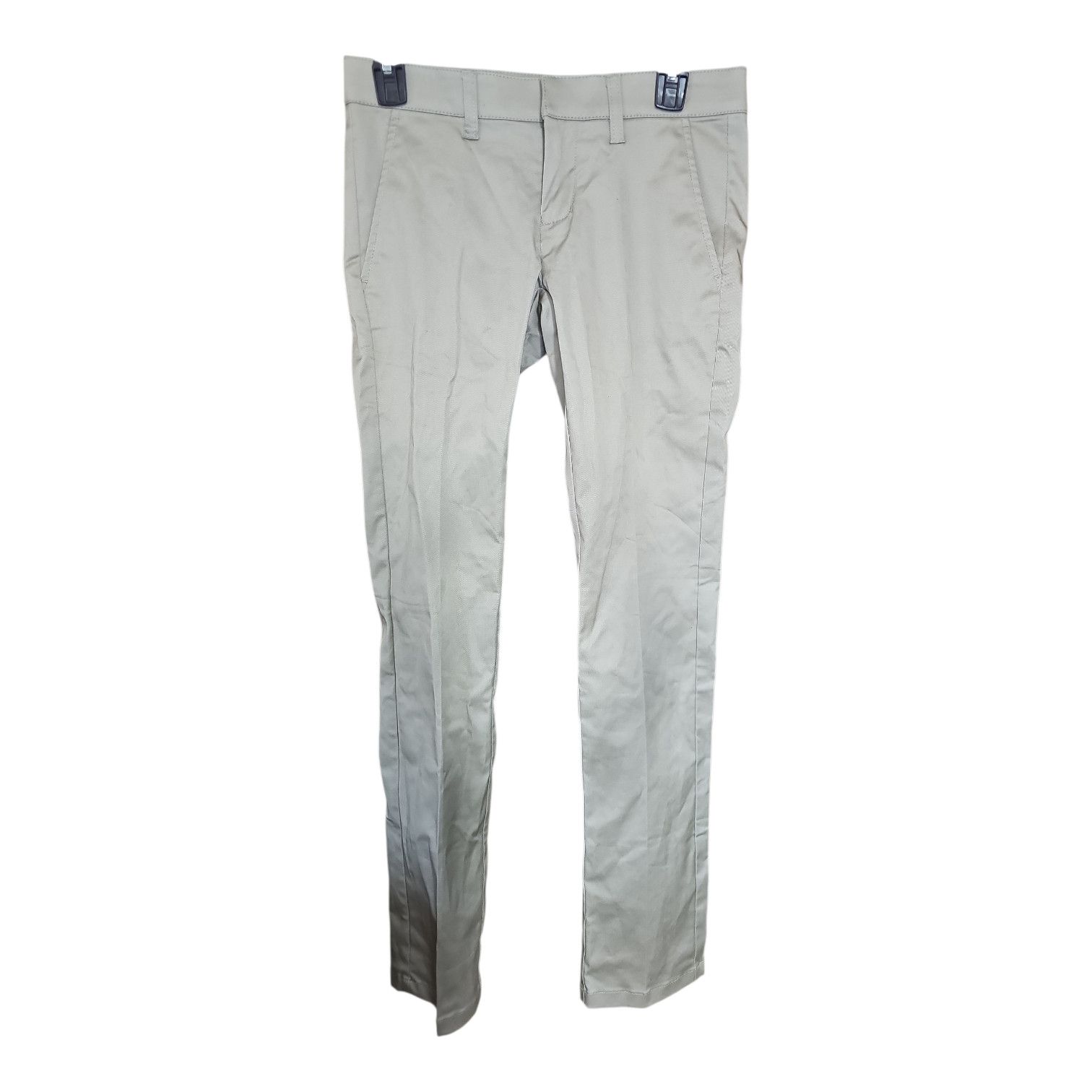 Other Junior's Khaki Classic Slim Fit Straight Leg Uniform Pants Size 24" / US 00 / IT 34 - 1 Thumbnail