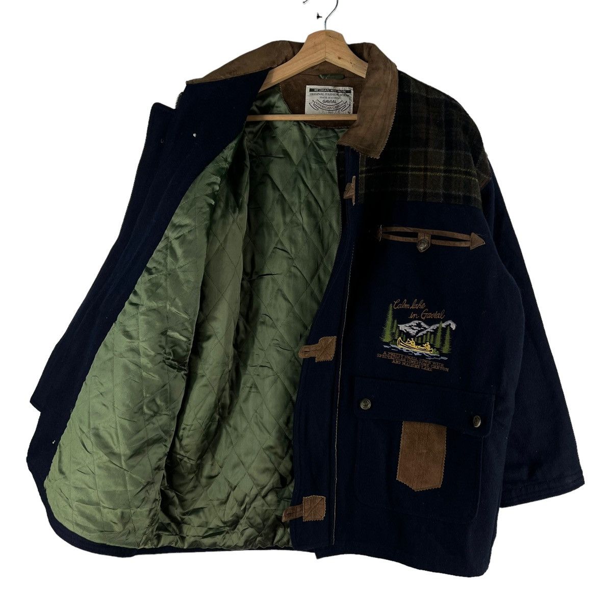 Issey Miyake 🔥VINTAGE CHORE WORK JACKET MULTI POCKET IM GAVIAL JAPAN Size US L / EU 52-54 / 3 - 9 Thumbnail