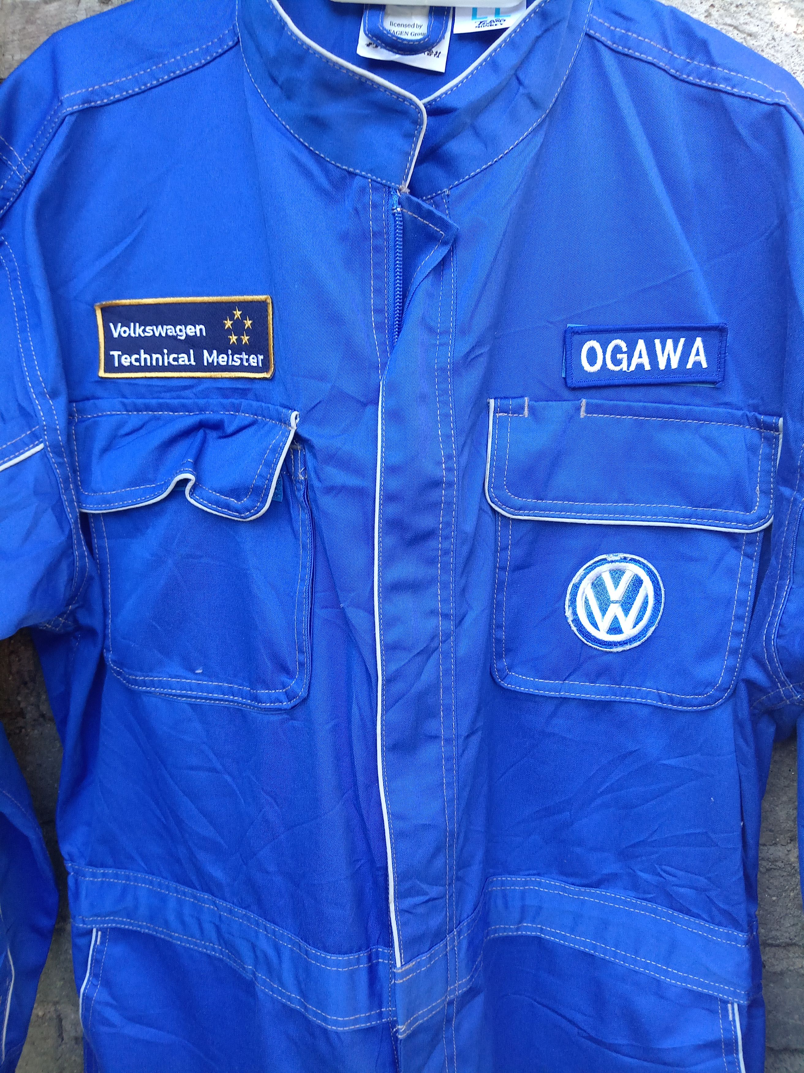 Sports Specialties × Vintage Rare volkswagen jumpsuits coverall workes japan made Size US 36 / EU 52 - 2 Thumbnail