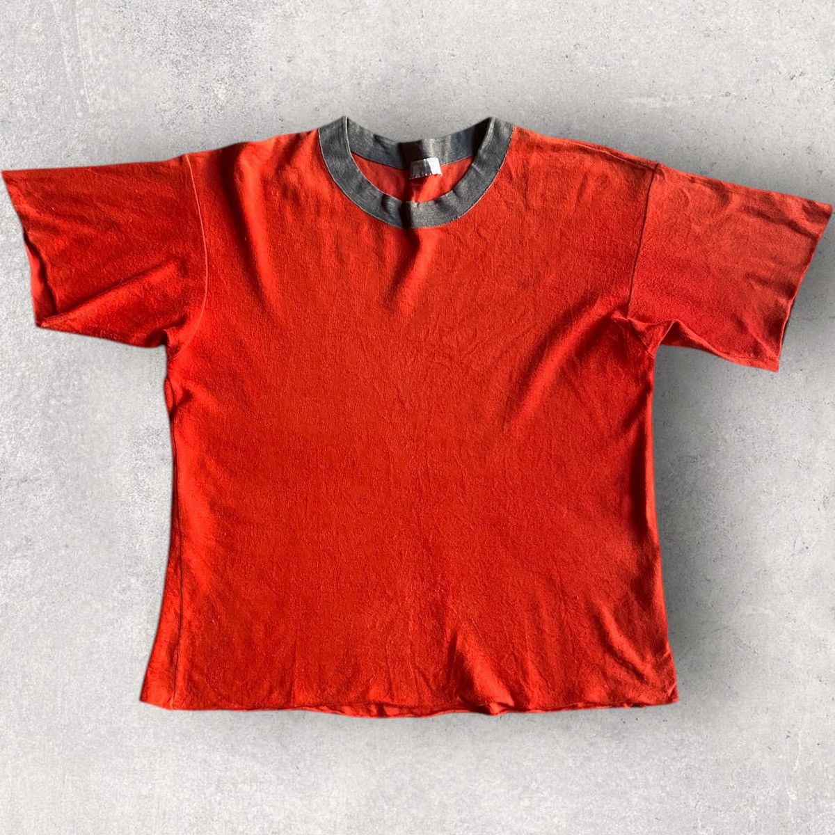 Comme des Garcons Vintage 90’s Boxy Fit Raw Hem Tee Size US M / EU 48-50 / 2 - 1 Thumbnail