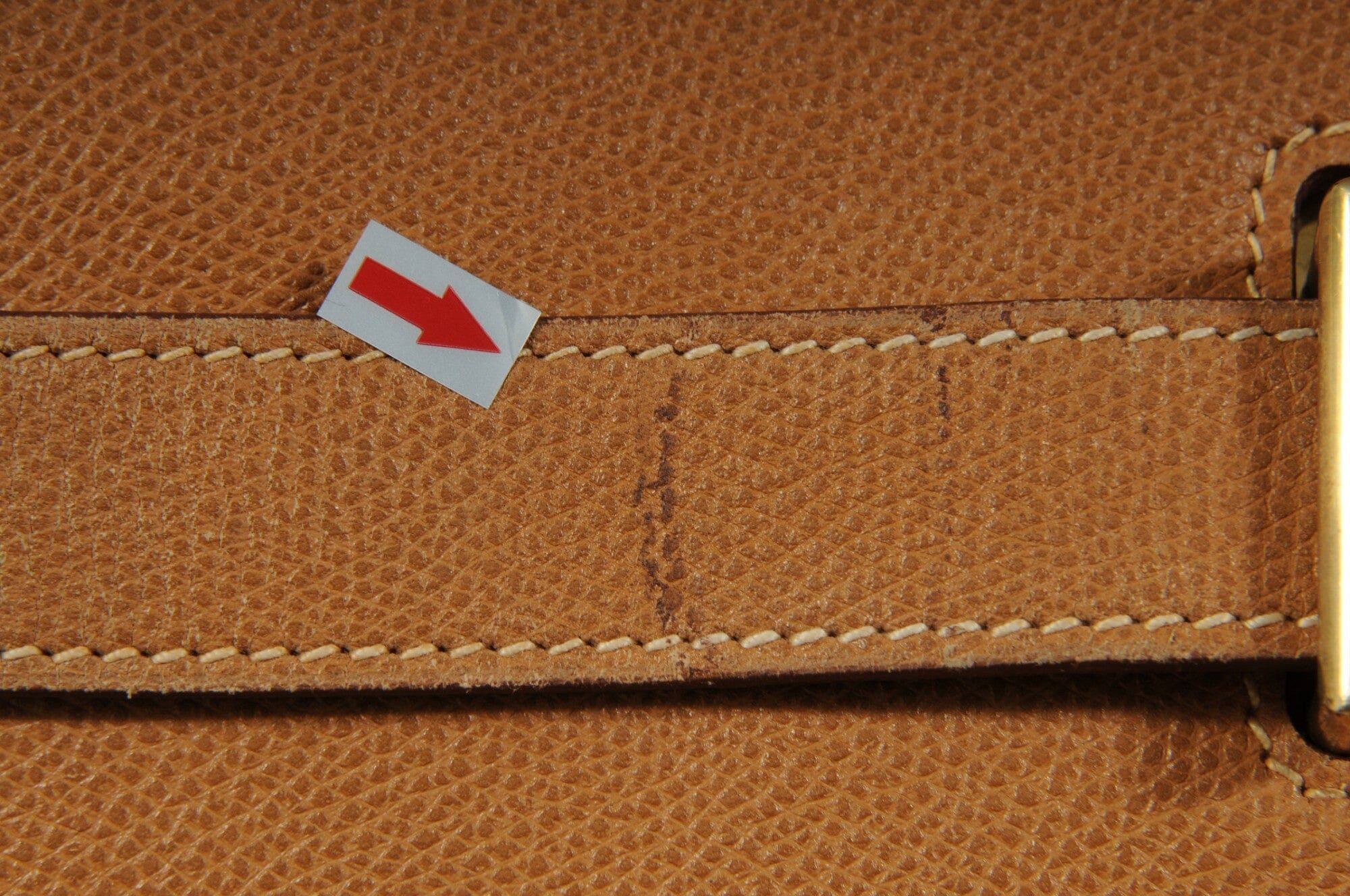 Hermes VTG 1980's Haut à Courroies Hac 55 Birkin Veau Courchevel Size ONE SIZE - 24 Thumbnail