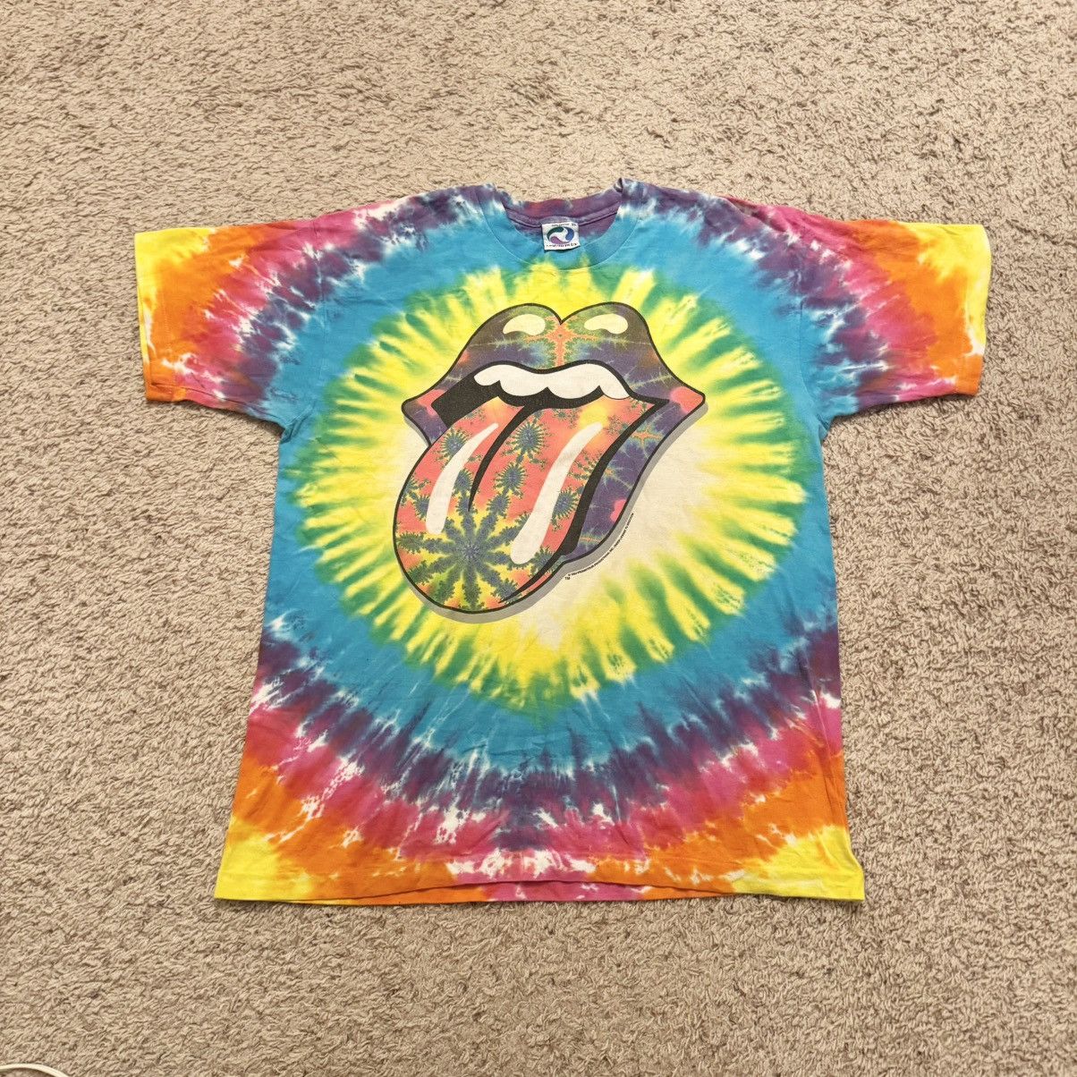 Vintage 1994 The Rolling Stones Liquid Blue Tee XL