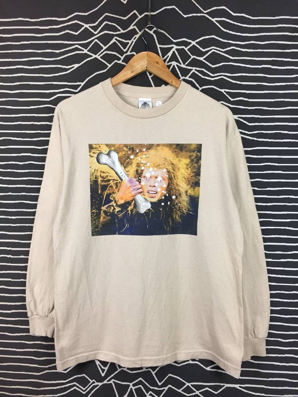 Vintage PRMTVO x Gatorbeug Stoned Age Surrealist Trippy Graphic Tee Size US M / EU 48-50 / 2 - 1 Thumbnail