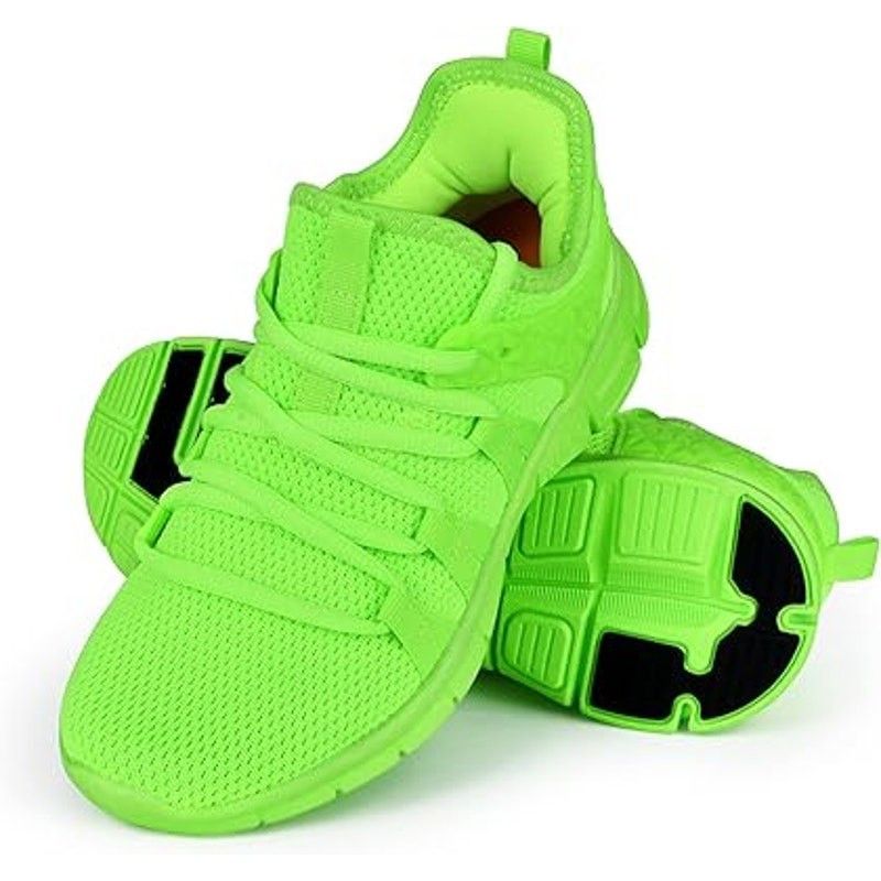 Other Inzcou Women’s Size 6 Neon Green Lightweight Athletic Shoes Size US 6 / IT 36 - 1 Thumbnail
