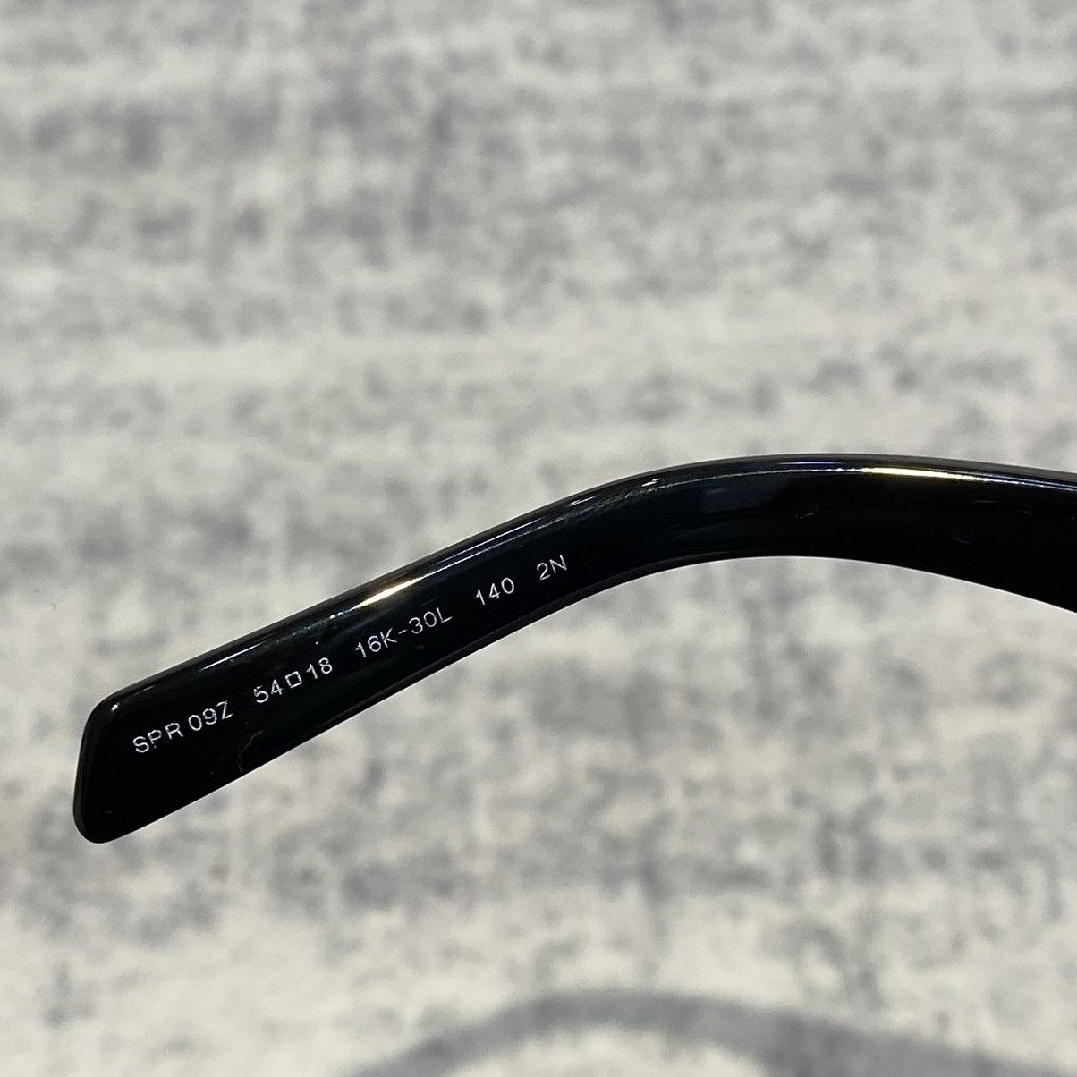 Prada PRADA 0PR 09ZS 16K30L BLACK PINK Size ONE SIZE - 8 Thumbnail