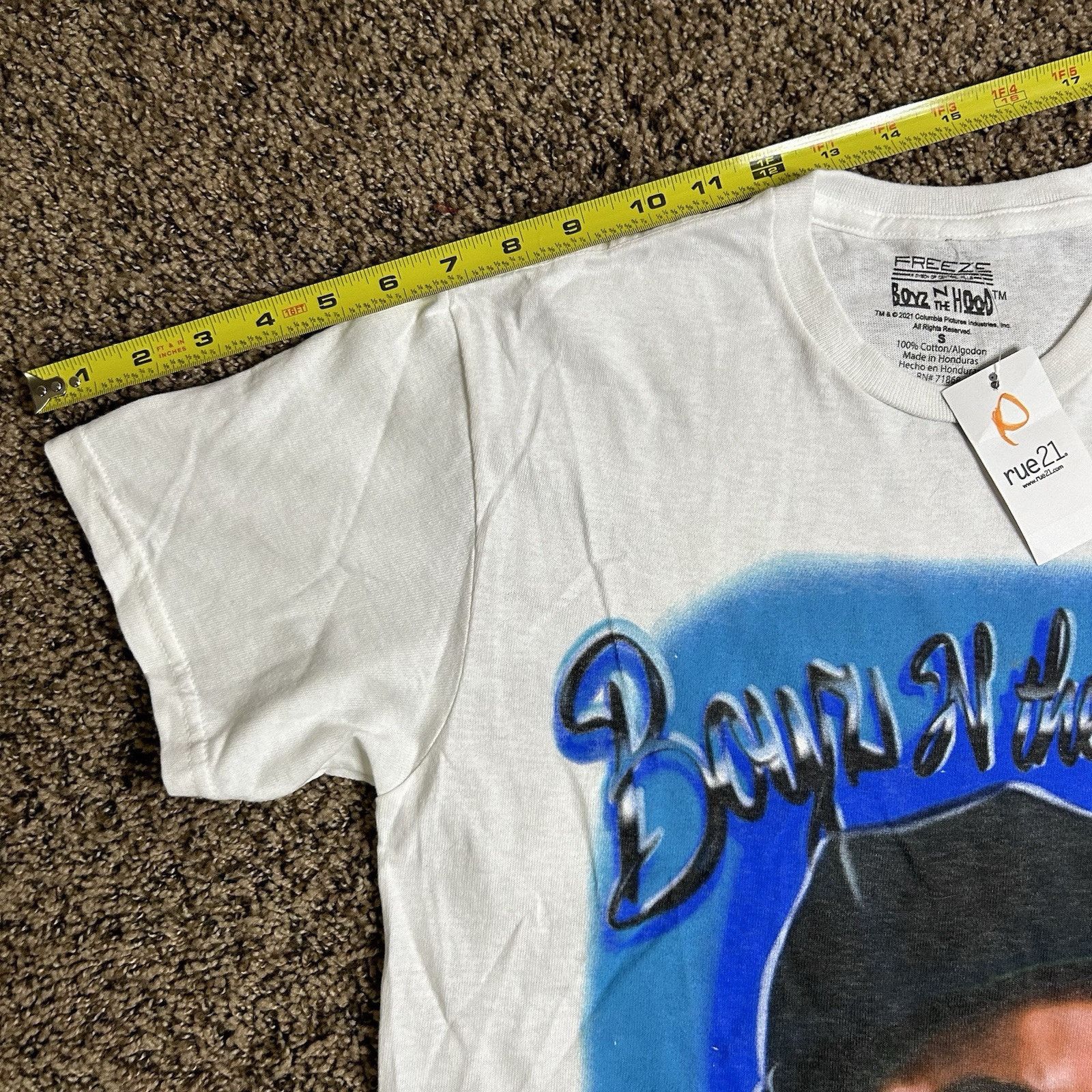 Other Y2K Boyz N' The Hood Ice Cube Spray Paint Graffiti Style Tee Size US S / EU 44-46 / 1 - 8 Thumbnail