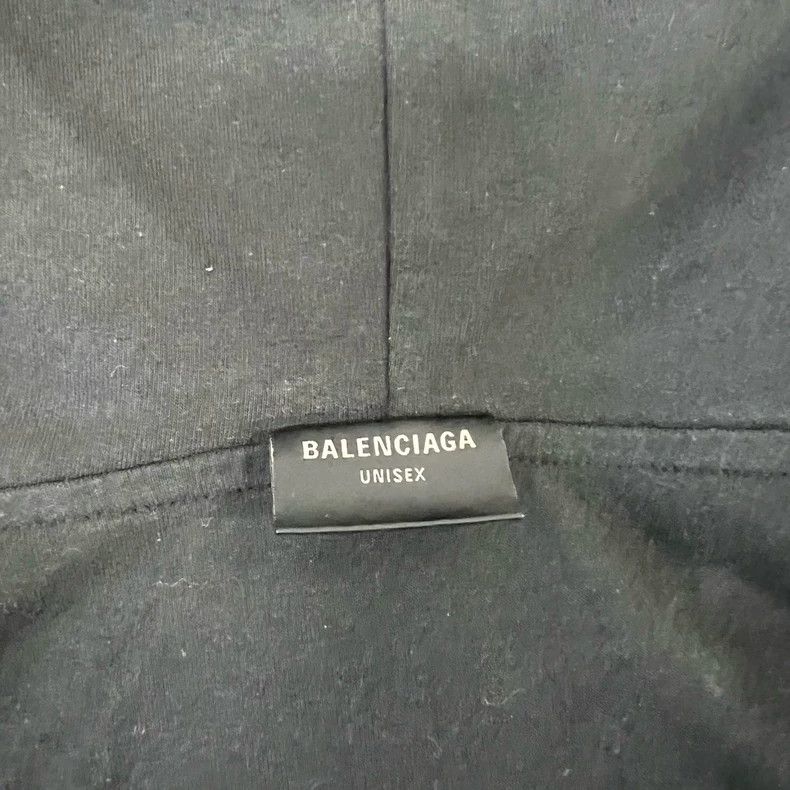 Balenciaga Balenciaga Mirror label exposed hooded sweater Size US L / EU 52-54 / 3 - 6 Thumbnail