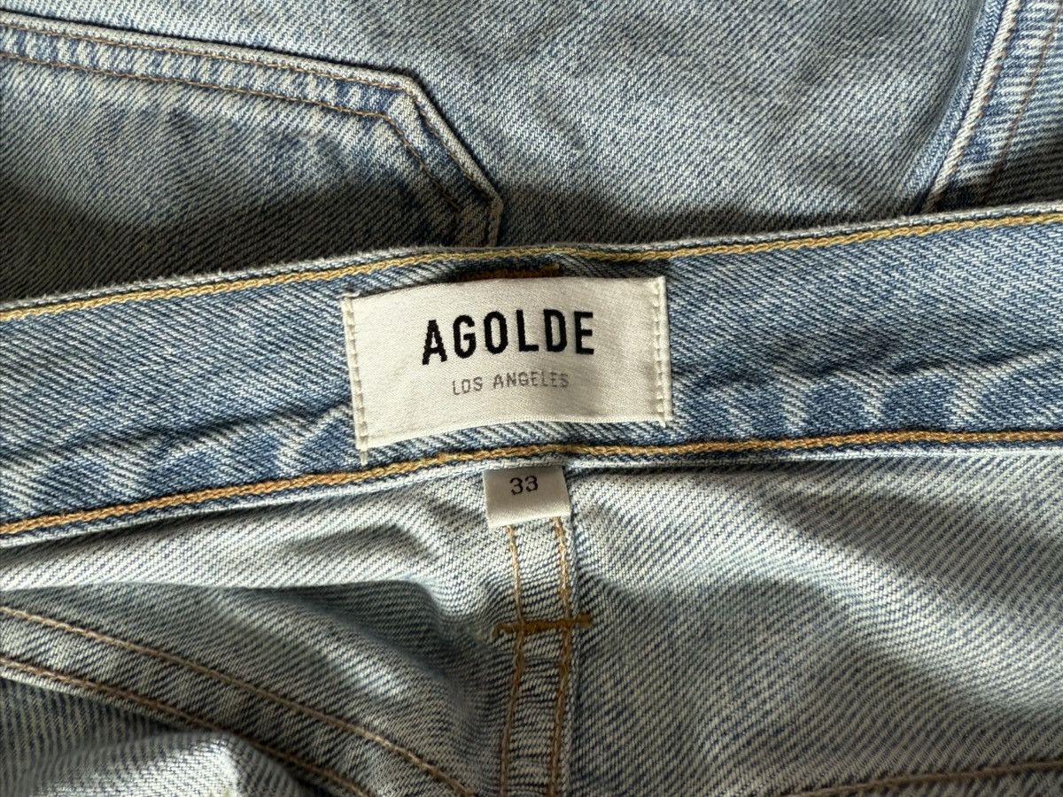 Agolde Agolde Washed Baggy Cargo Denim Size US 33 - 4 Thumbnail